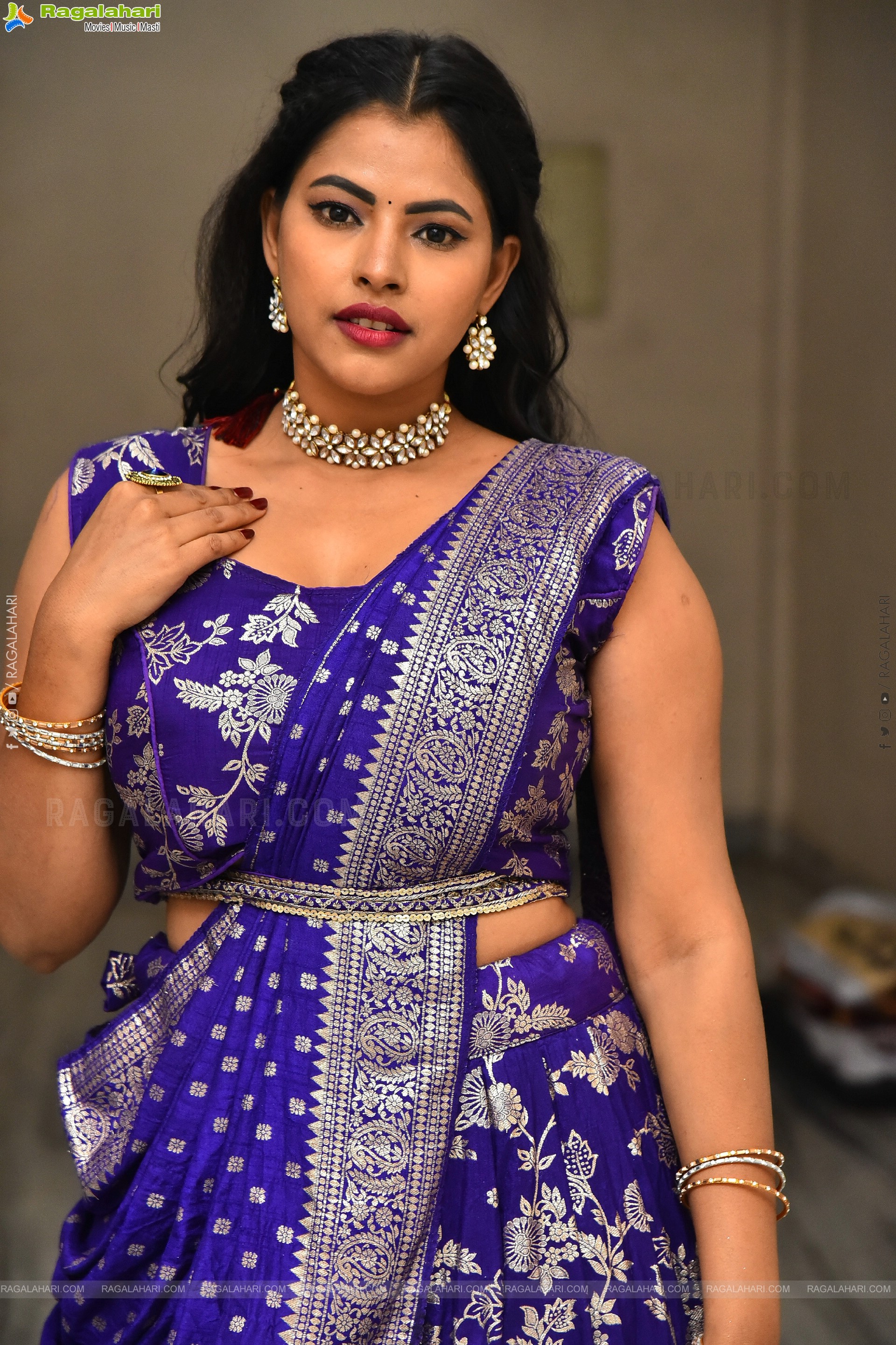 Deeya Raj at Jathara Pre-Release Event, HD Gallery