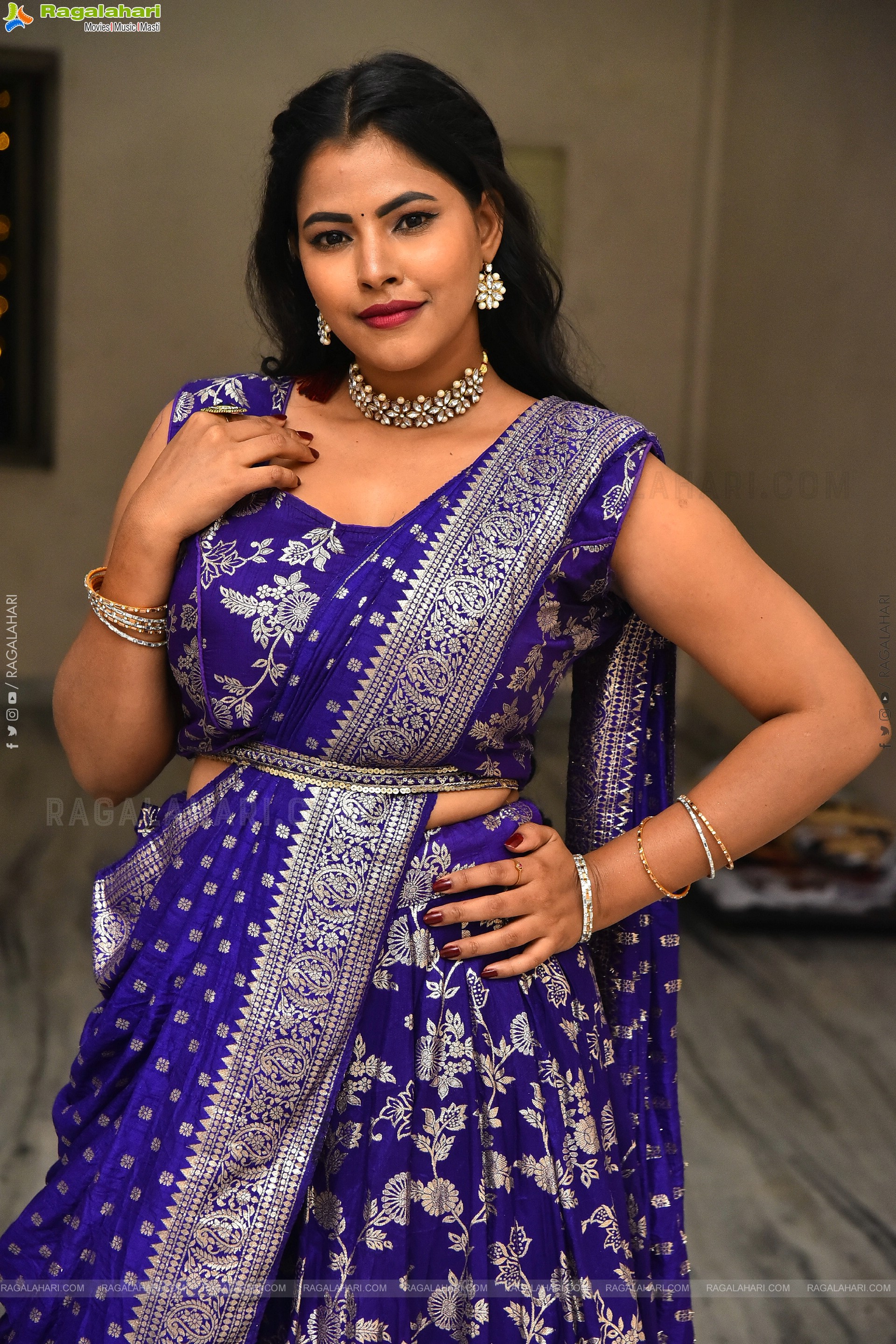 Deeya Raj at Jathara Pre-Release Event, HD Gallery