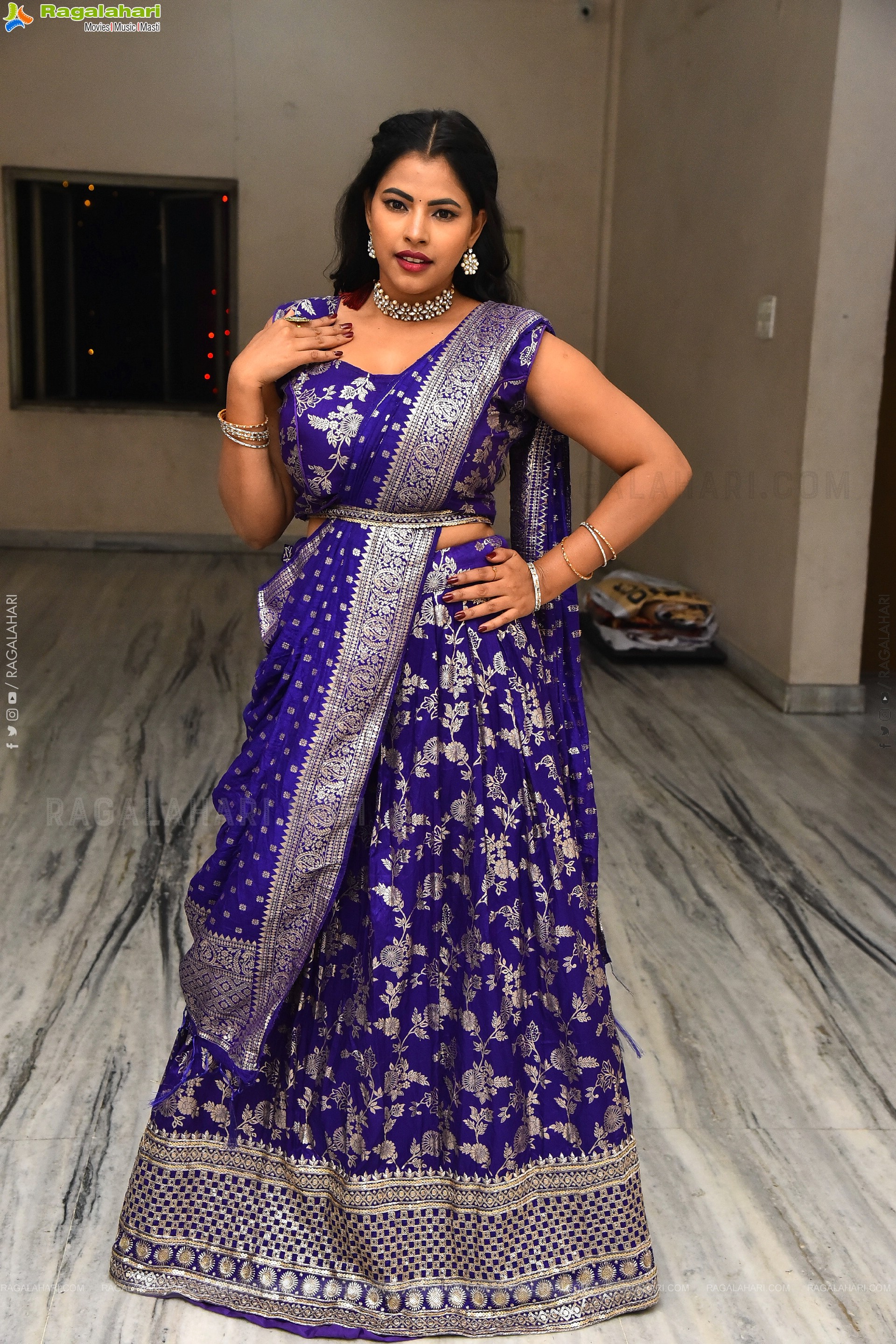 Deeya Raj at Jathara Pre-Release Event, HD Gallery