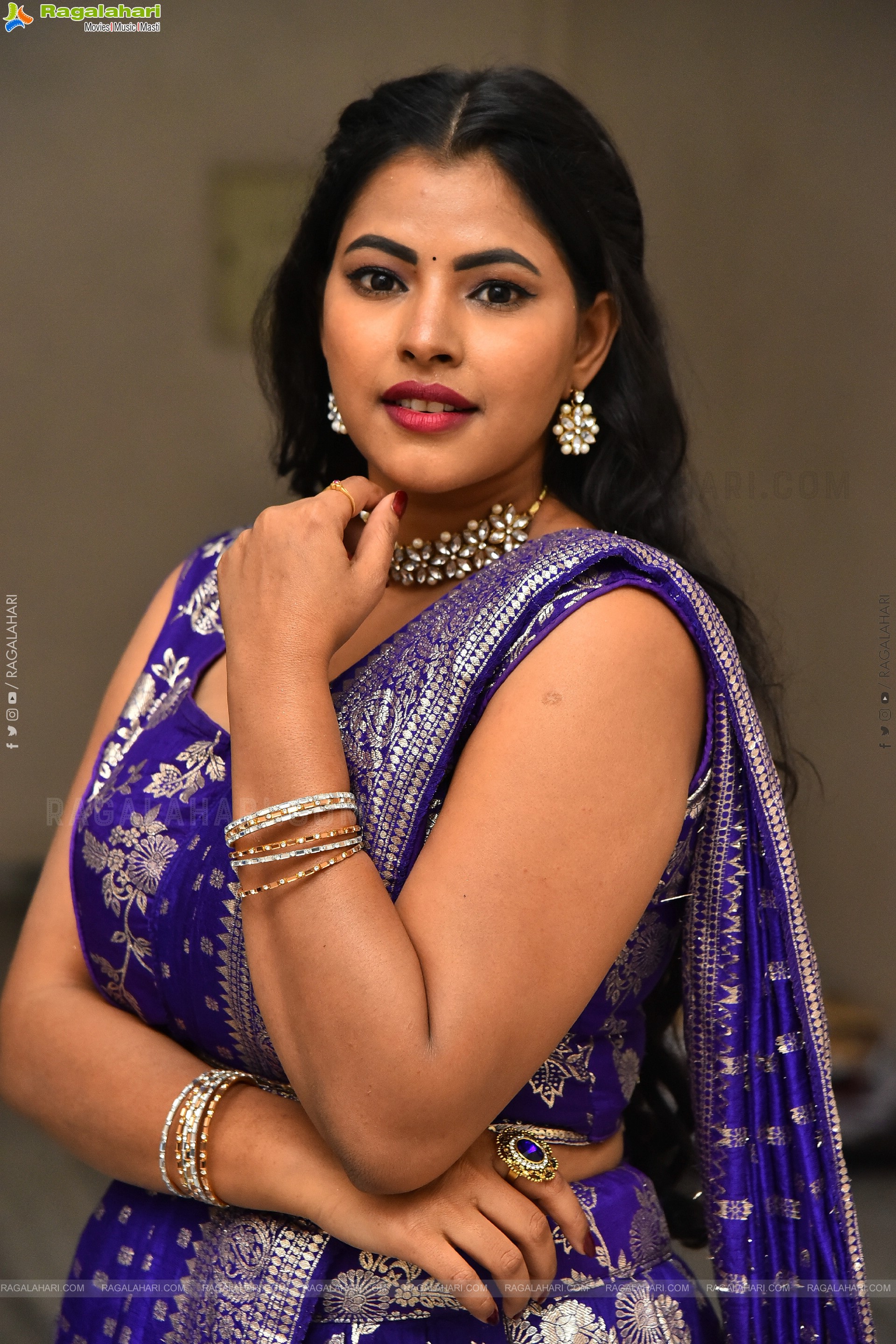 Deeya Raj at Jathara Pre-Release Event, HD Gallery