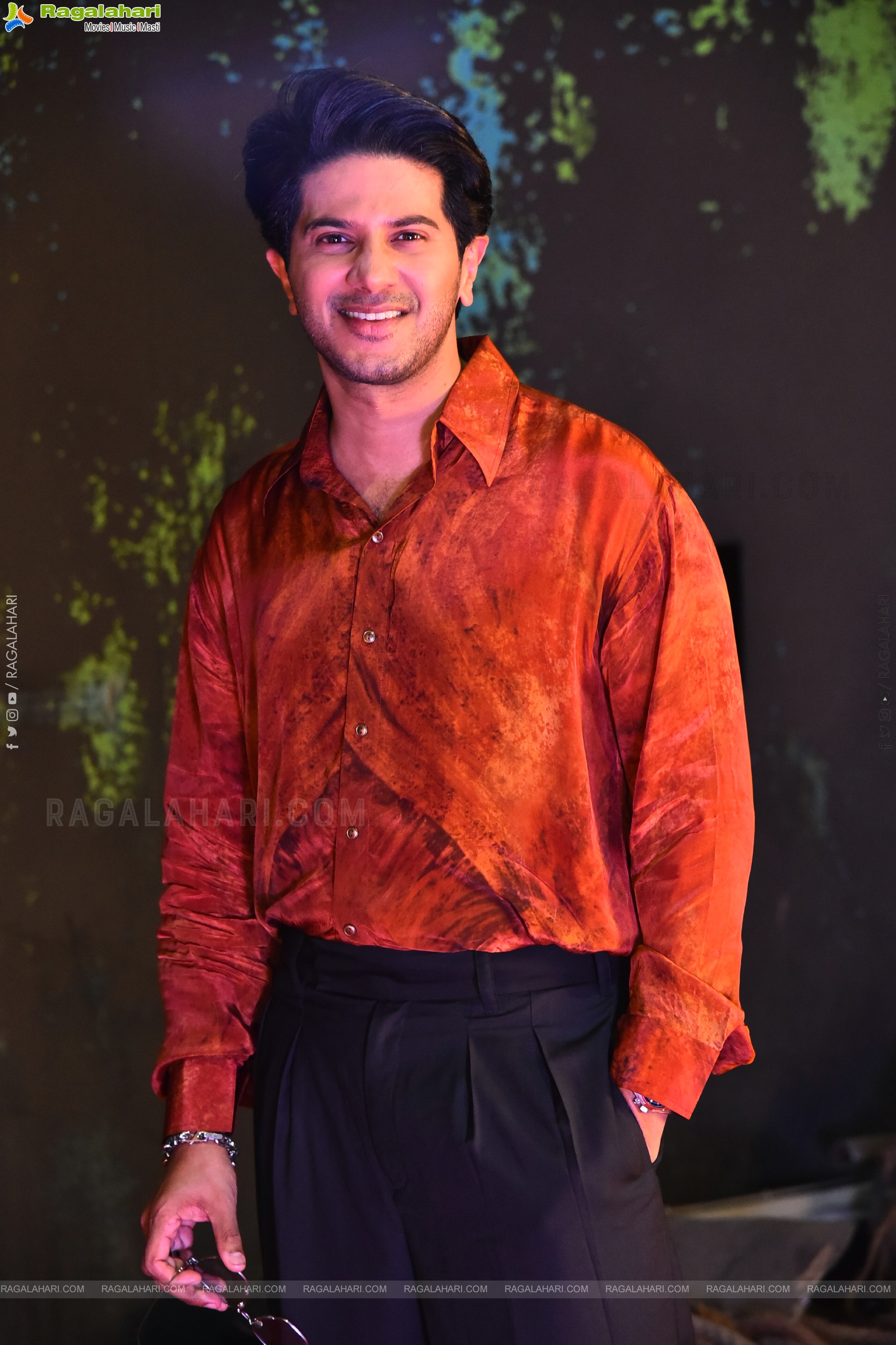 Dulquer Salmaan at Lucky Baskhar Success Interview, HD Gallery