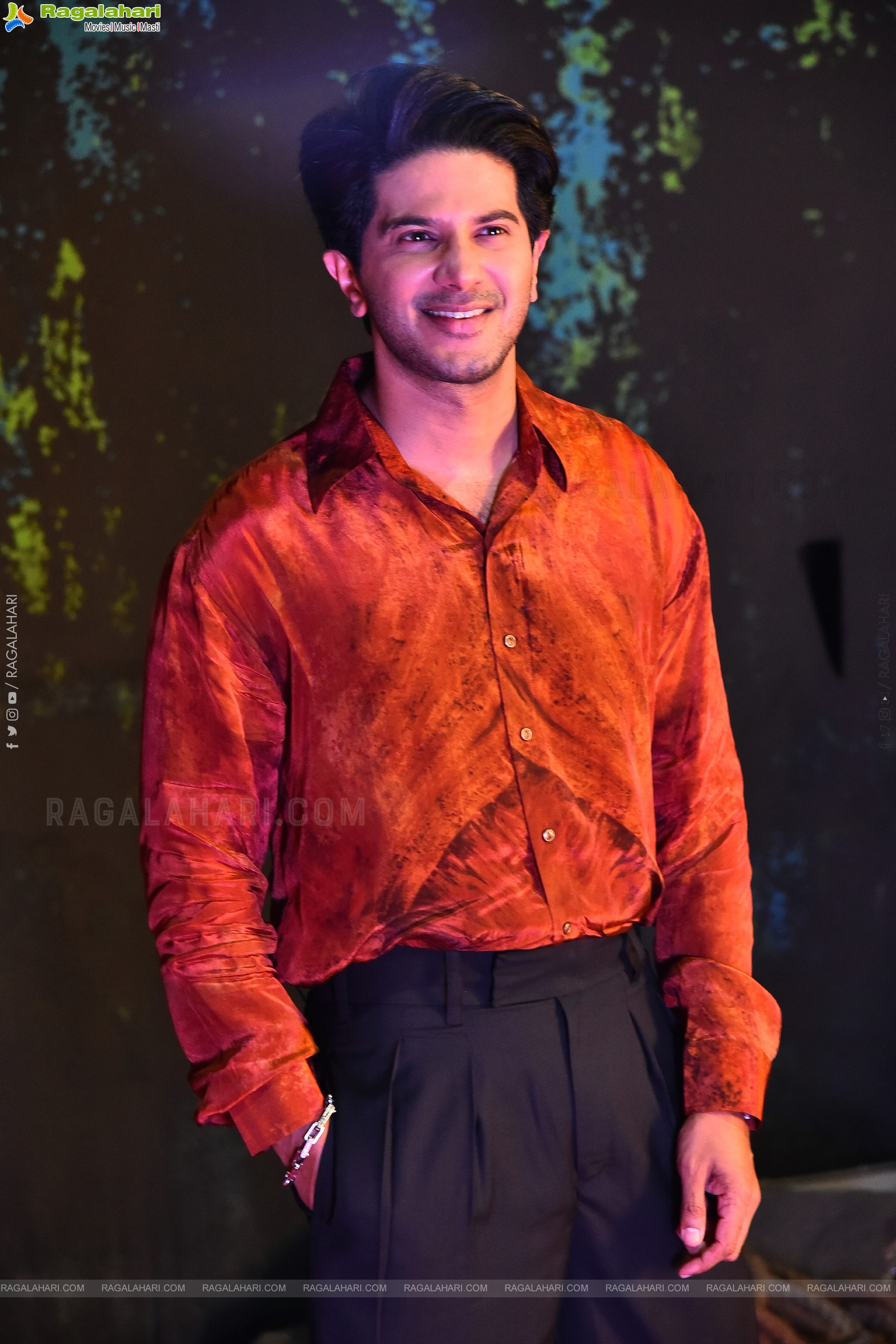 Dulquer Salmaan at Lucky Baskhar Success Interview, HD Gallery