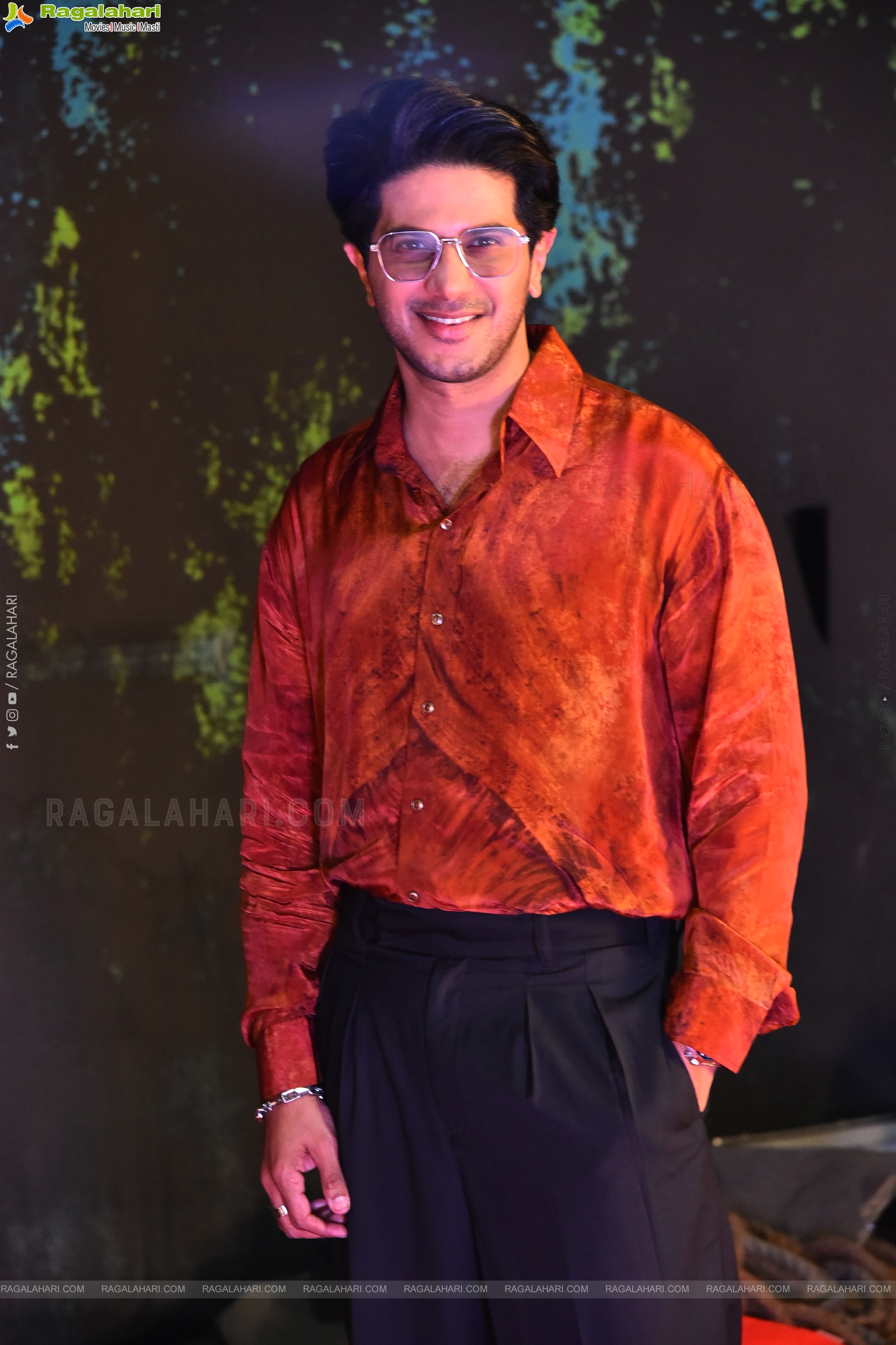 Dulquer Salmaan at Lucky Baskhar Success Interview, HD Gallery