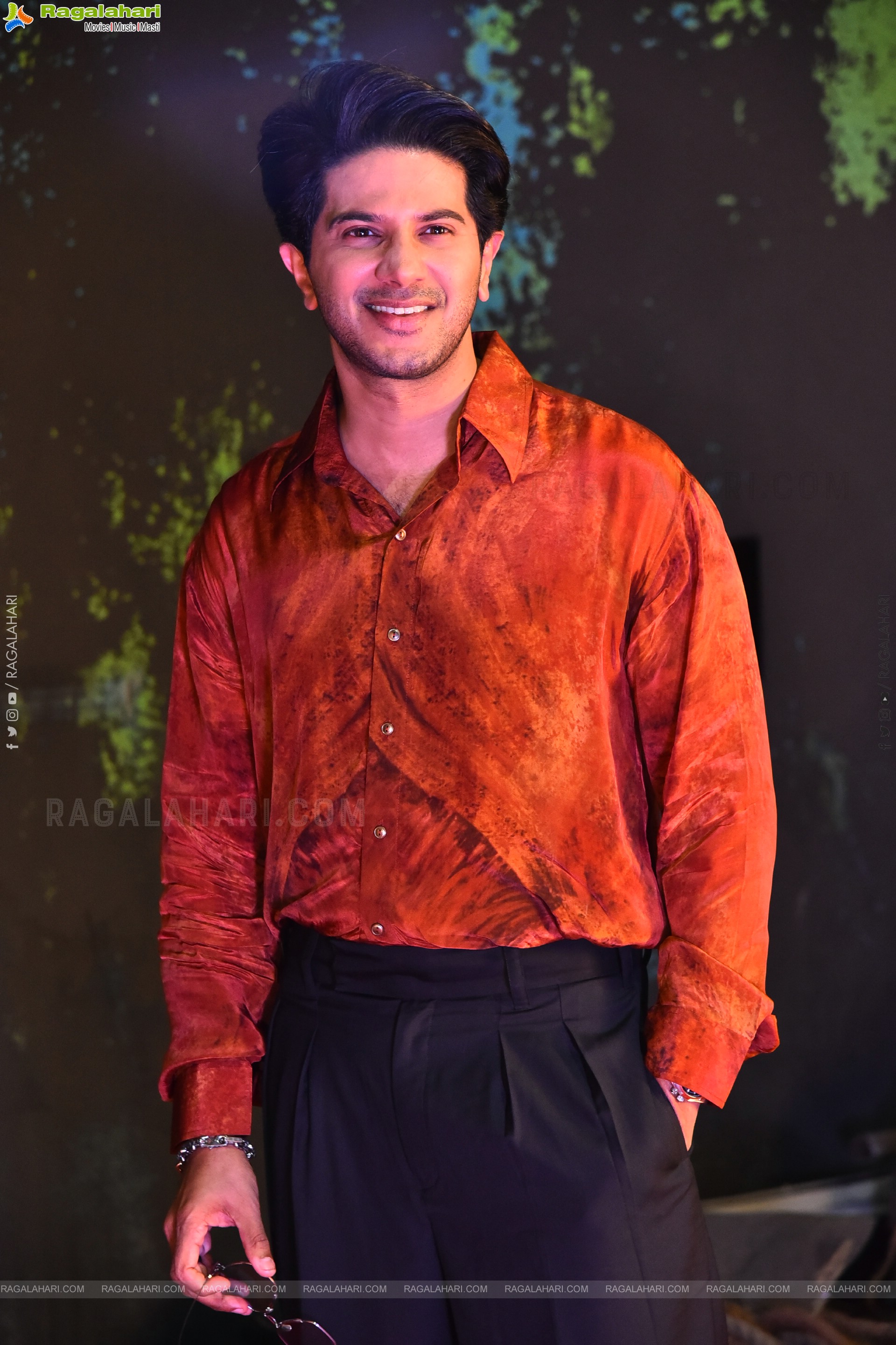 Dulquer Salmaan at Lucky Baskhar Success Interview, HD Gallery