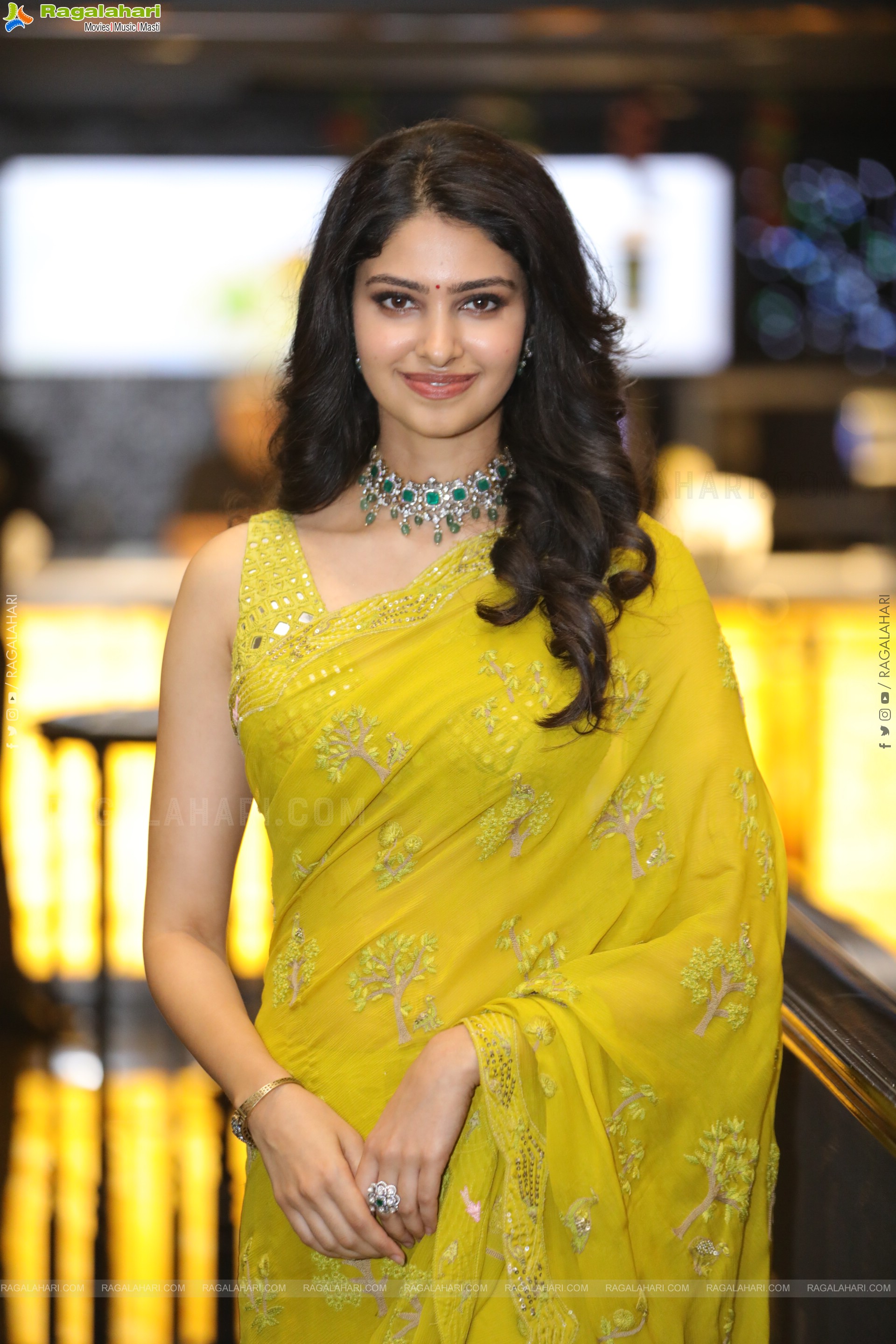 Manasa Varanasi at Devaki Nandana Vasudeva Trailer Launch, HD Gallery