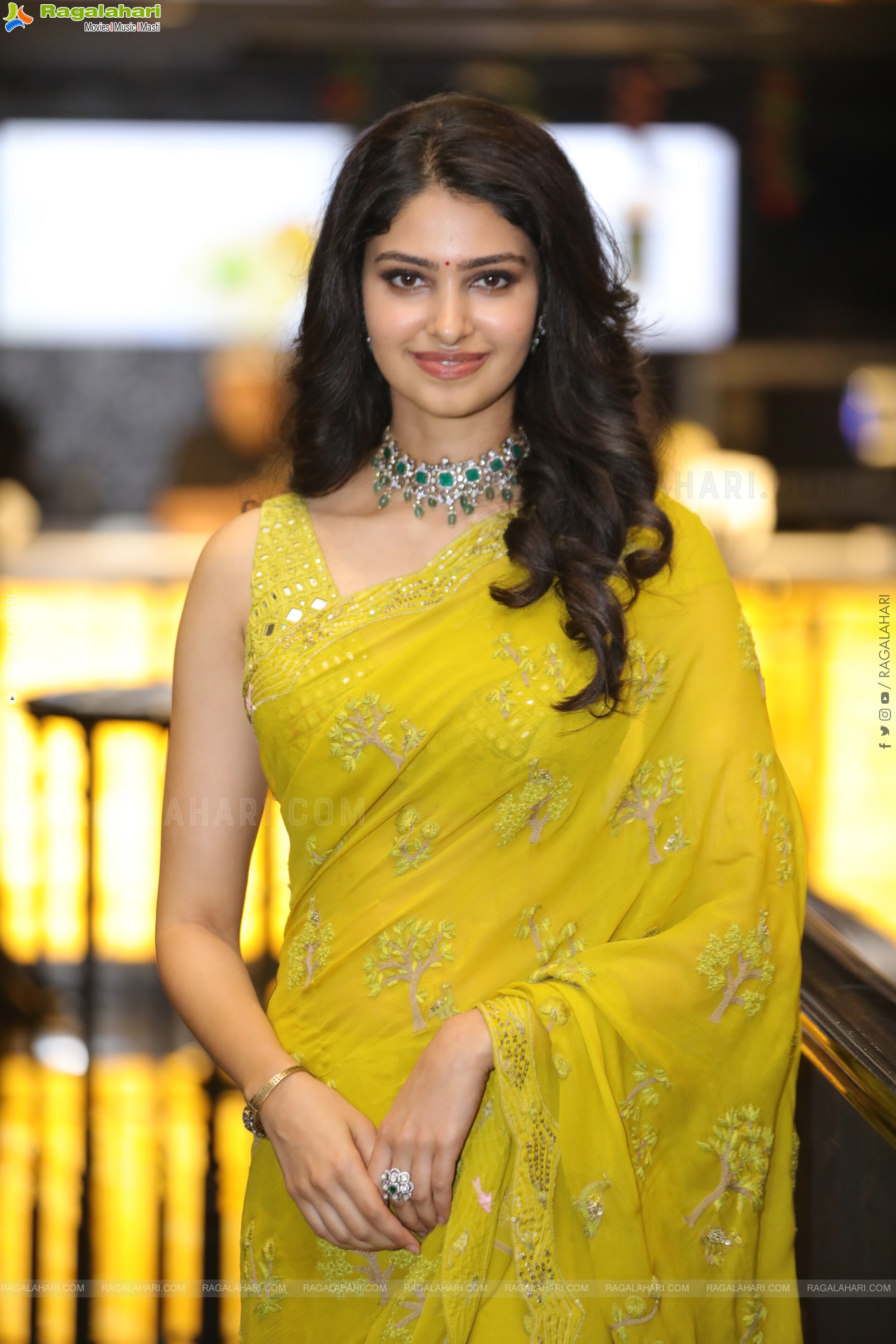 Manasa Varanasi at Devaki Nandana Vasudeva Trailer Launch, HD Gallery