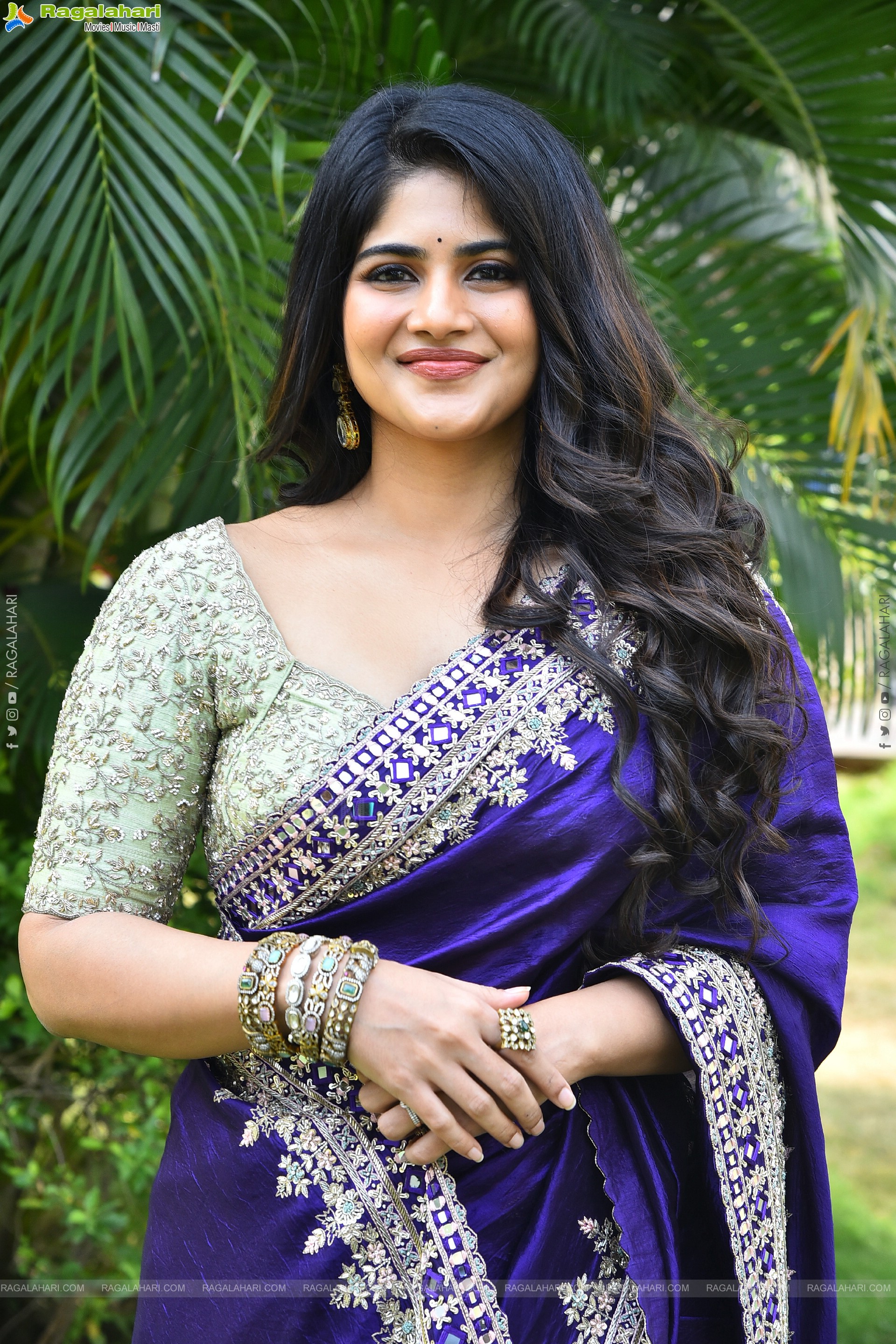 Megha Akash at Vikkatakavi Pre -Release Press Meet, HD Gallery