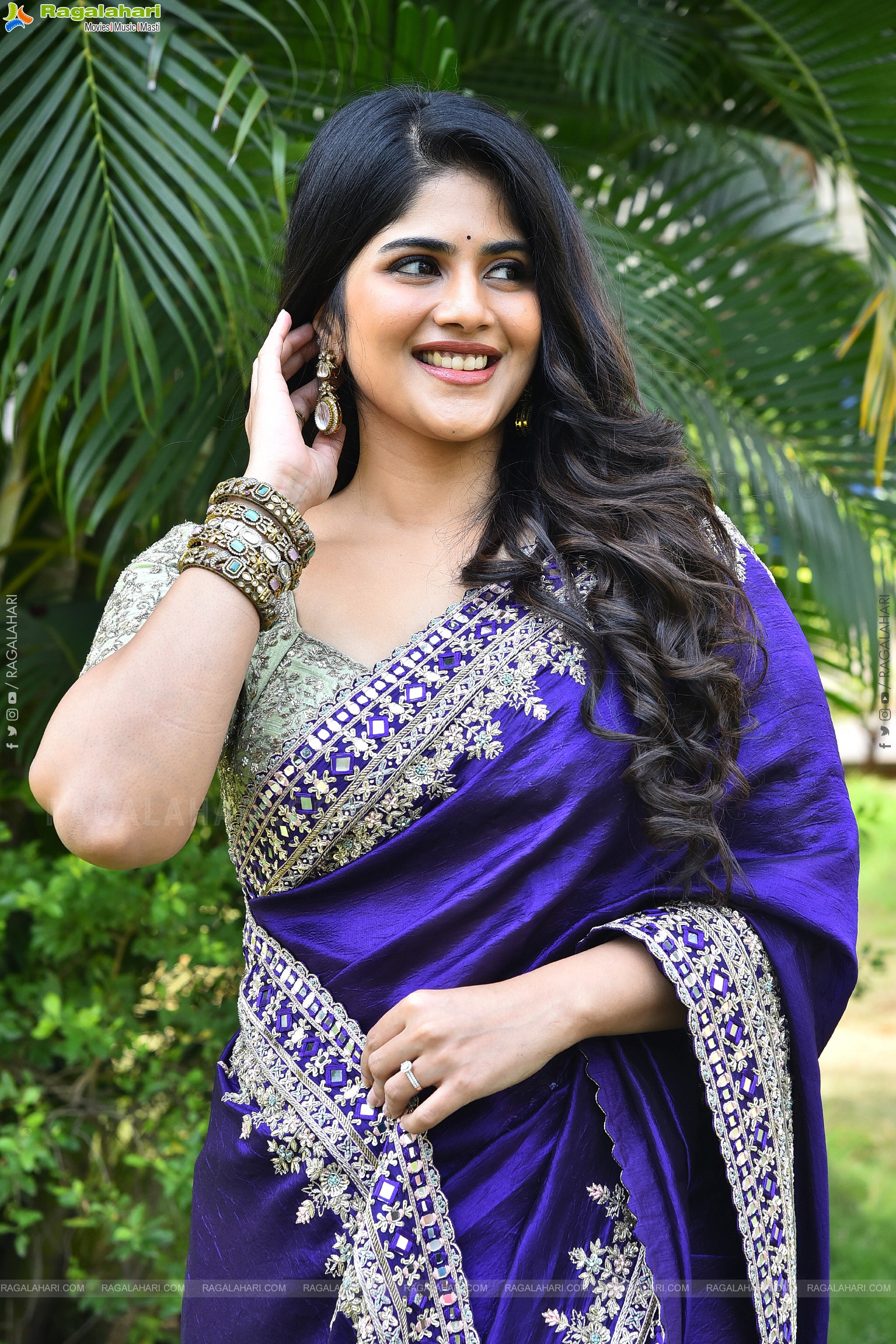 Megha Akash at Vikkatakavi Pre -Release Press Meet, HD Gallery