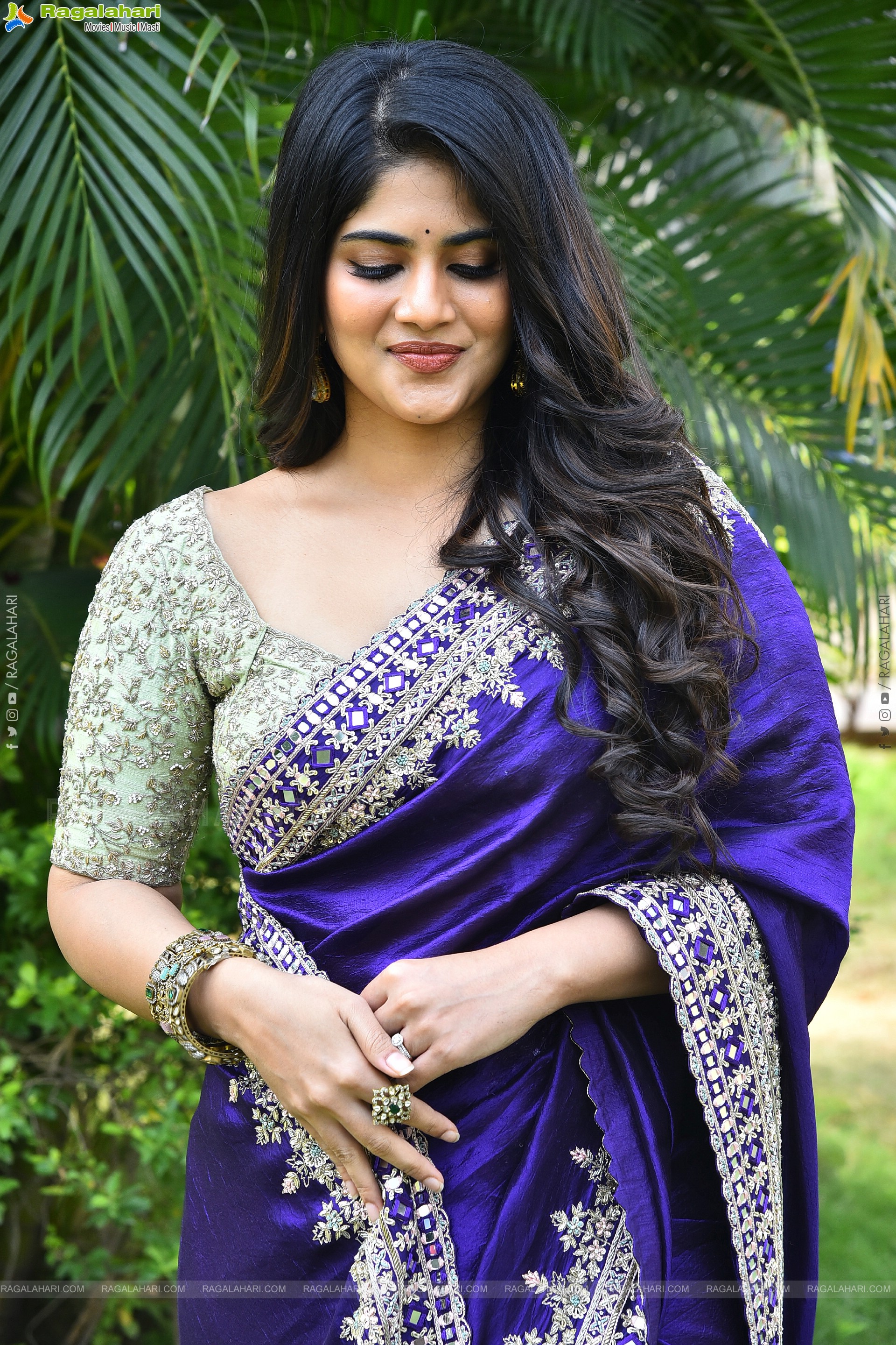 Megha Akash at Vikkatakavi Pre -Release Press Meet, HD Gallery