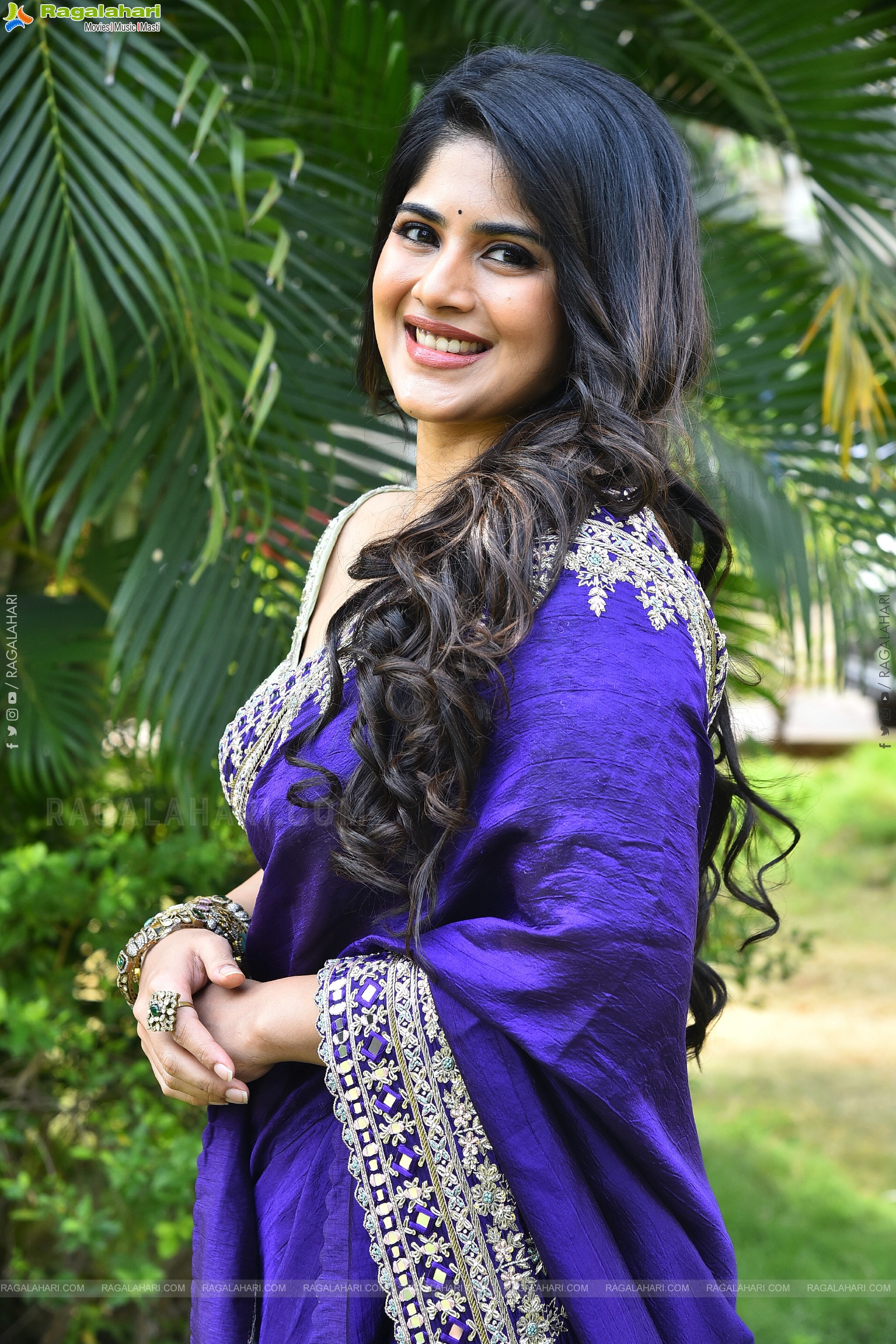 Megha Akash at Vikkatakavi Pre -Release Press Meet, HD Gallery