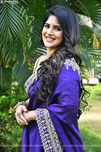 Megha Akash at Vikkatakavi Pre -Release Press Meet