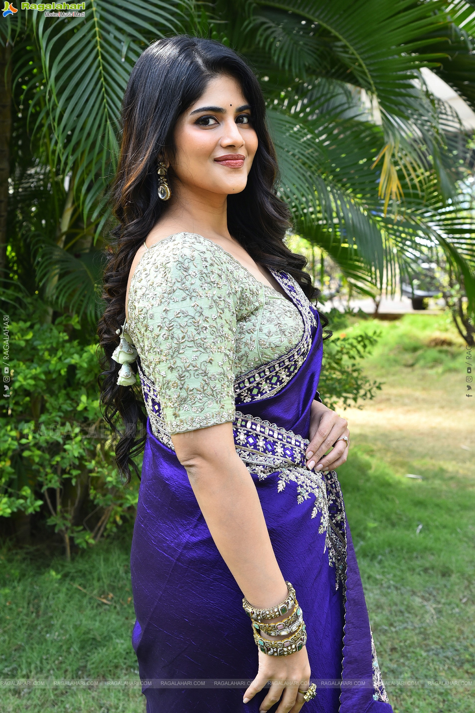 Megha Akash at Vikkatakavi Pre -Release Press Meet, HD Gallery