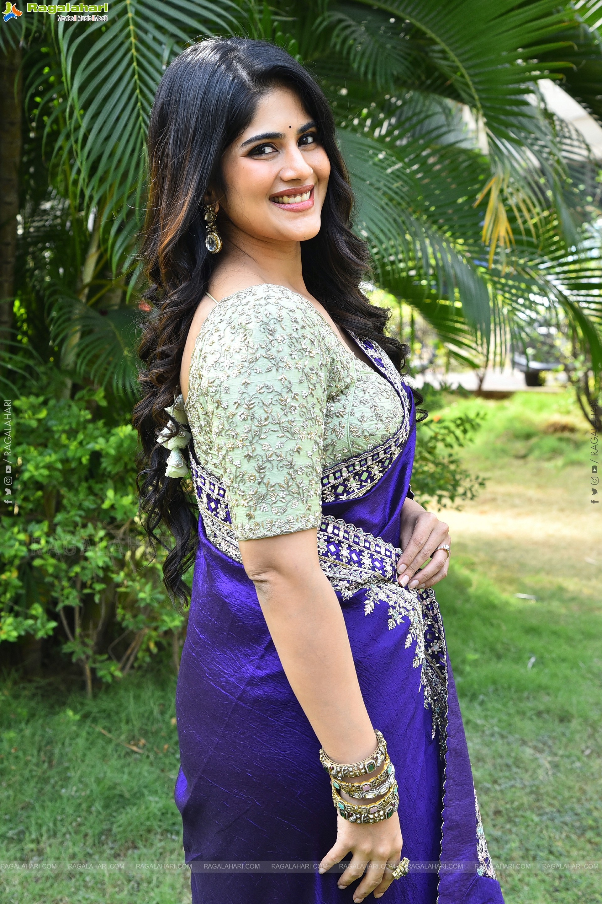 Megha Akash at Vikkatakavi Pre -Release Press Meet, HD Gallery