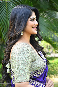 Megha Akash at Vikkatakavi Pre -Release Press Meet