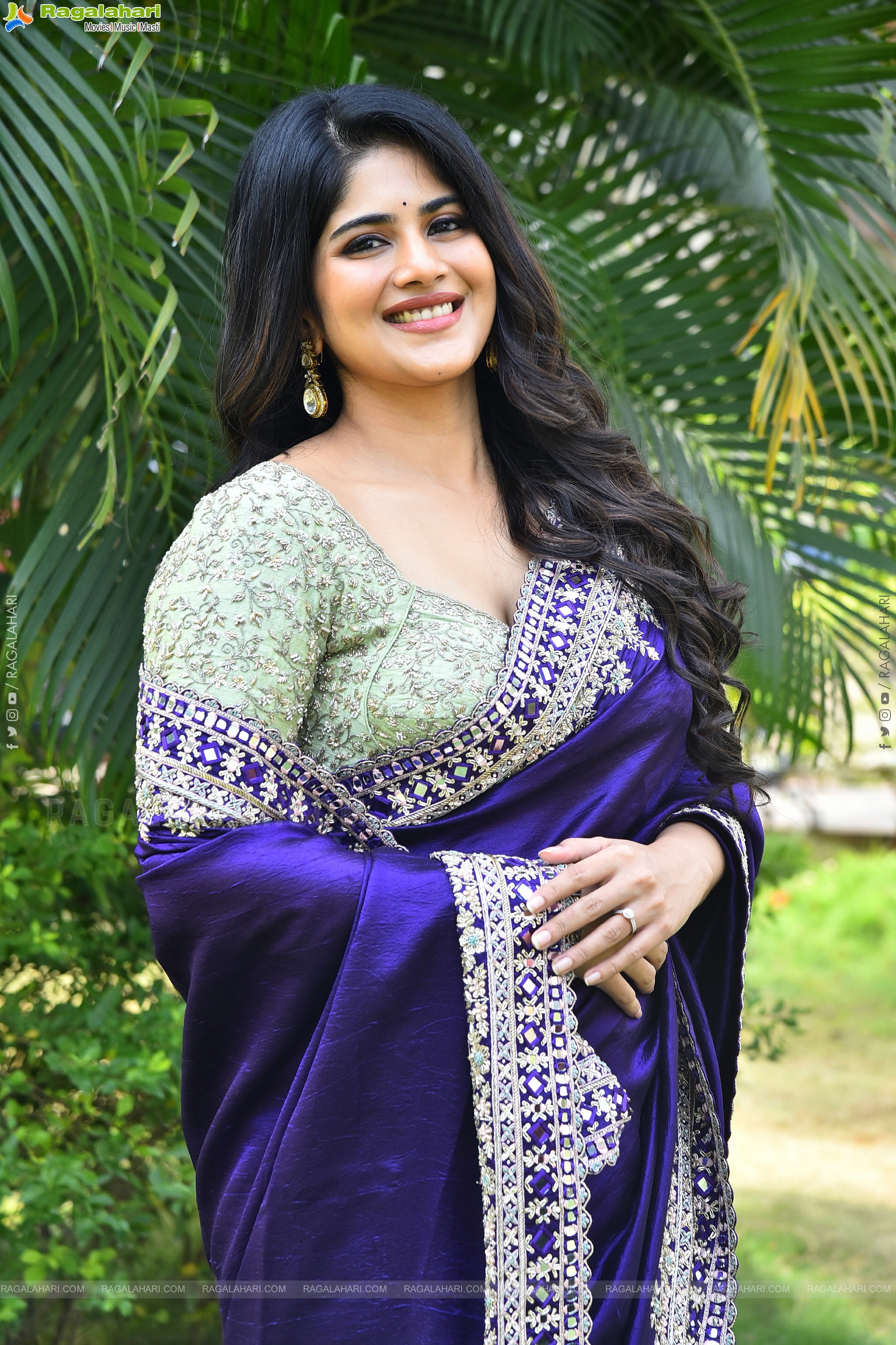 Megha Akash at Vikkatakavi Pre -Release Press Meet, HD Gallery