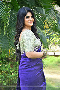 Megha Akash at Vikkatakavi Pre -Release Press Meet