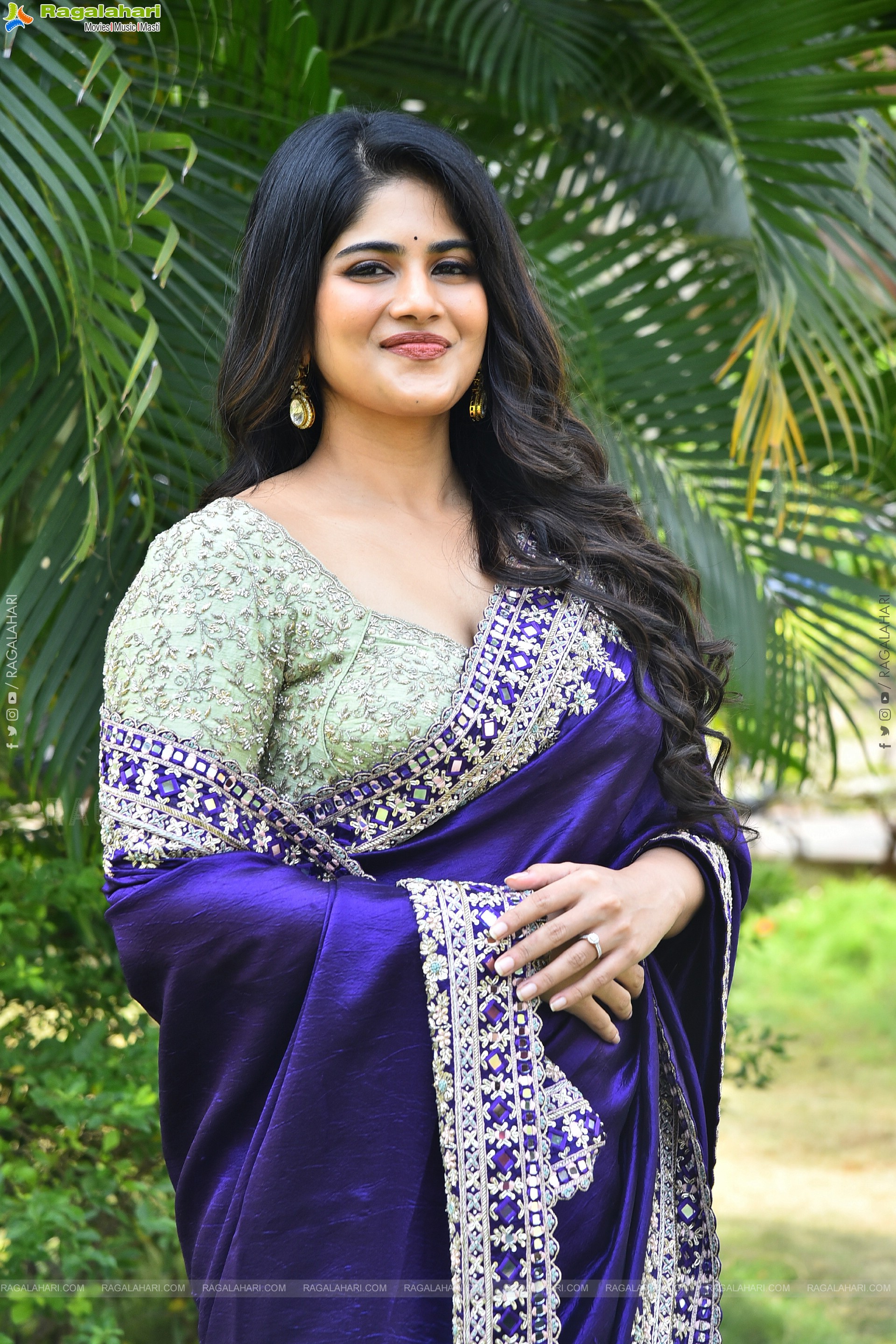 Megha Akash at Vikkatakavi Pre -Release Press Meet, HD Gallery