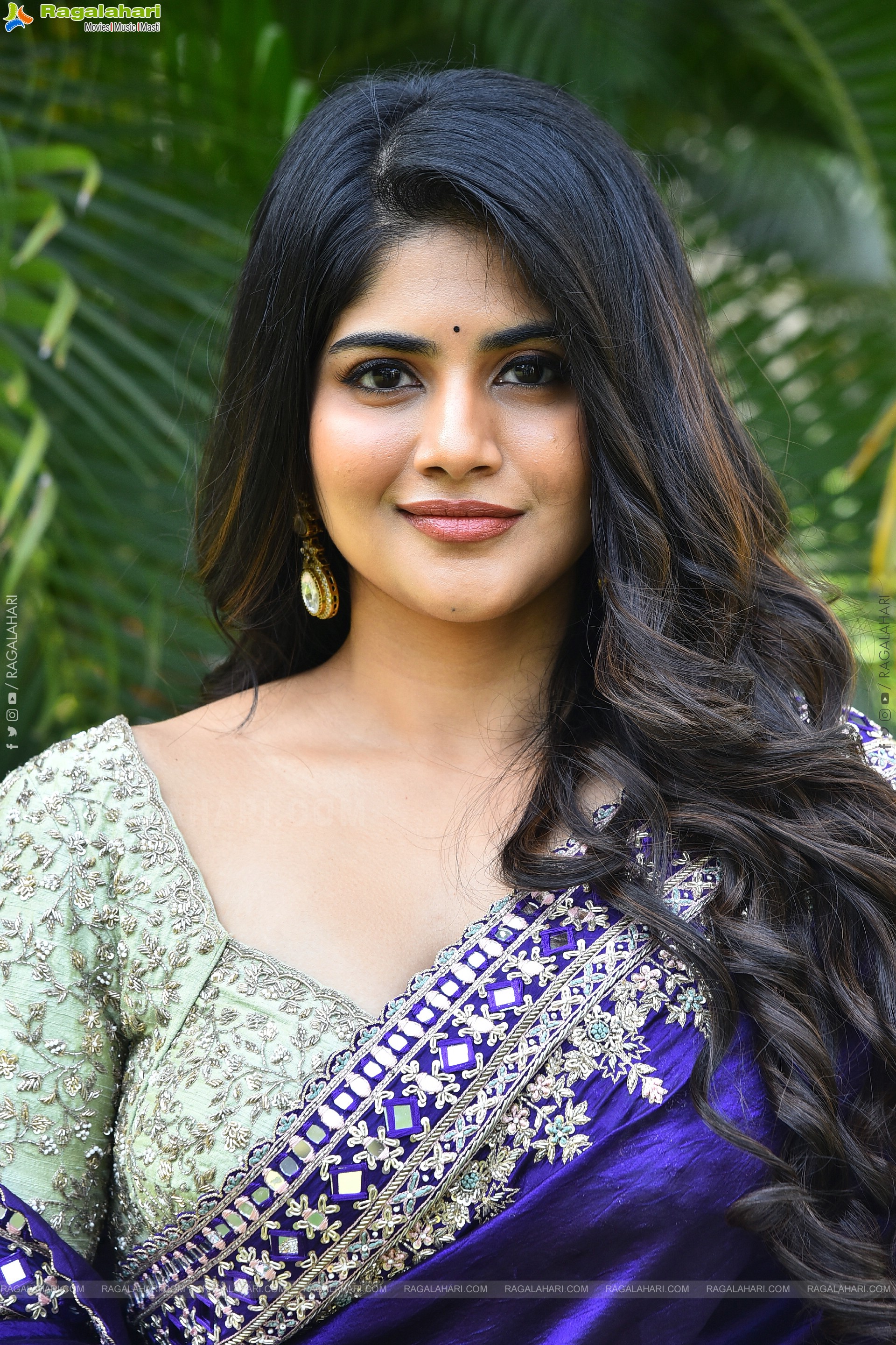 Megha Akash at Vikkatakavi Pre -Release Press Meet, HD Gallery