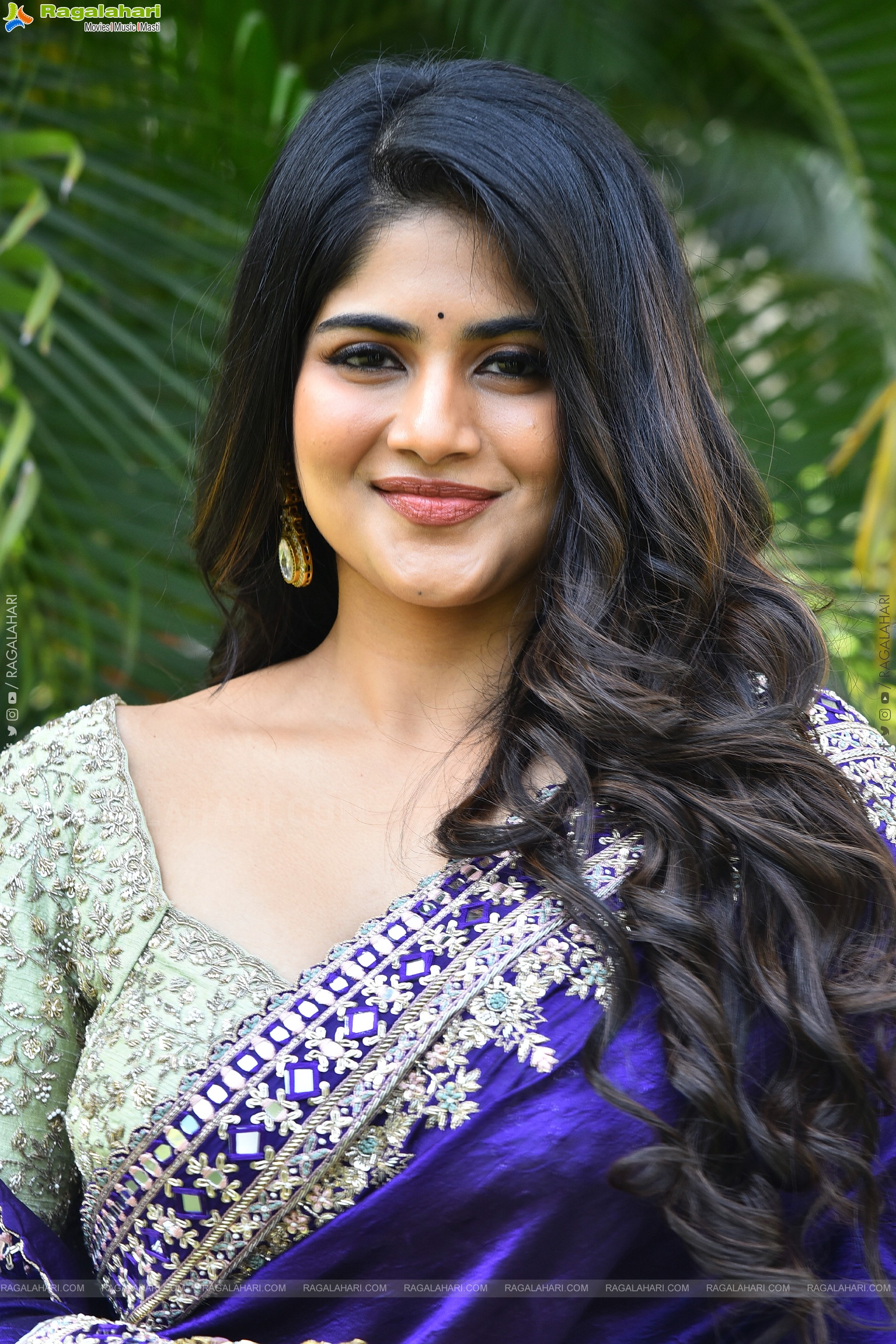 Megha Akash at Vikkatakavi Pre -Release Press Meet, HD Gallery