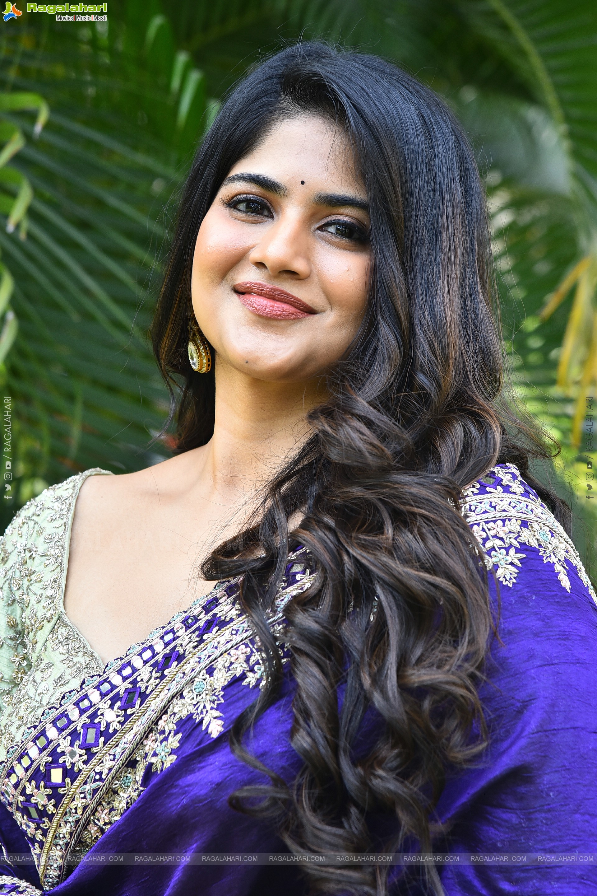 Megha Akash at Vikkatakavi Pre -Release Press Meet, HD Gallery