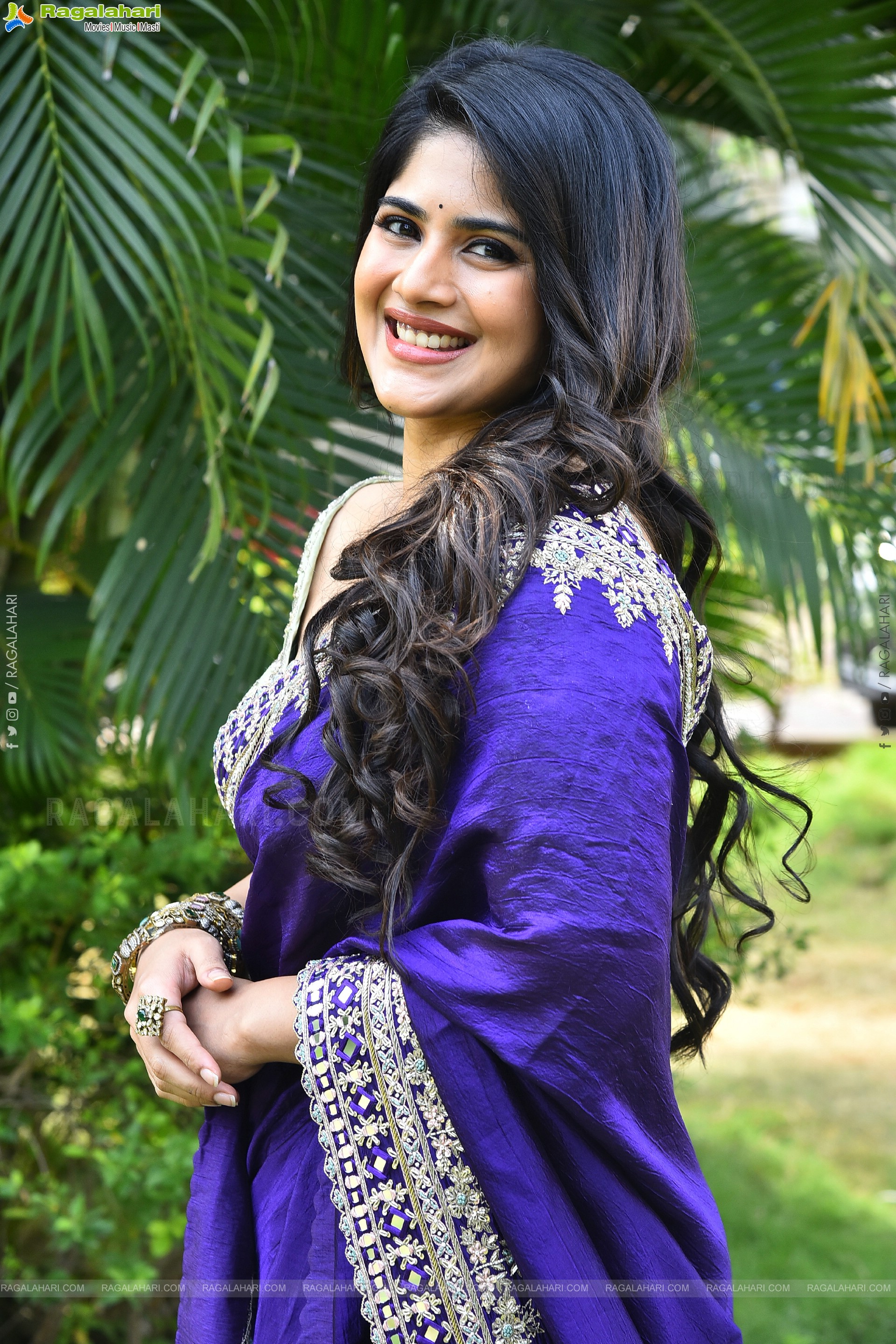 Megha Akash at Vikkatakavi Pre -Release Press Meet, HD Gallery