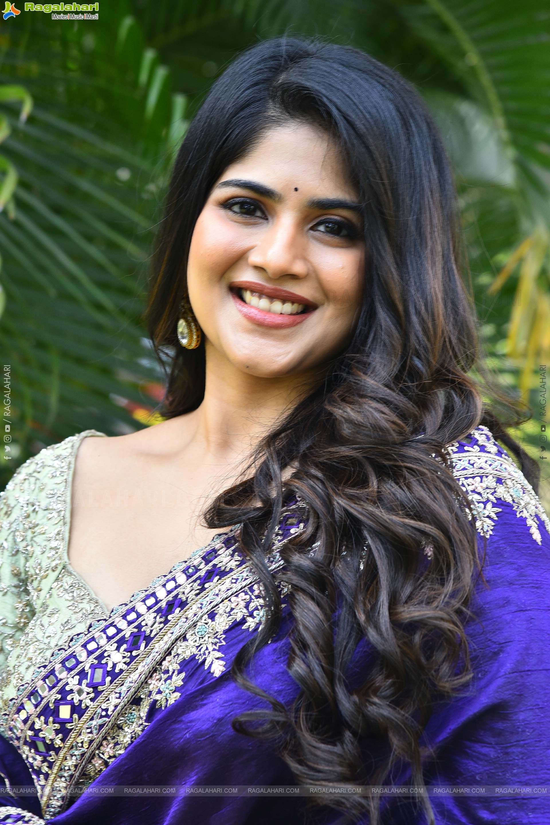 Megha Akash at Vikkatakavi Pre -Release Press Meet, HD Gallery