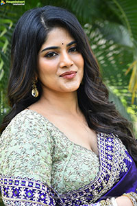 Megha Akash at Vikkatakavi Pre -Release Press Meet