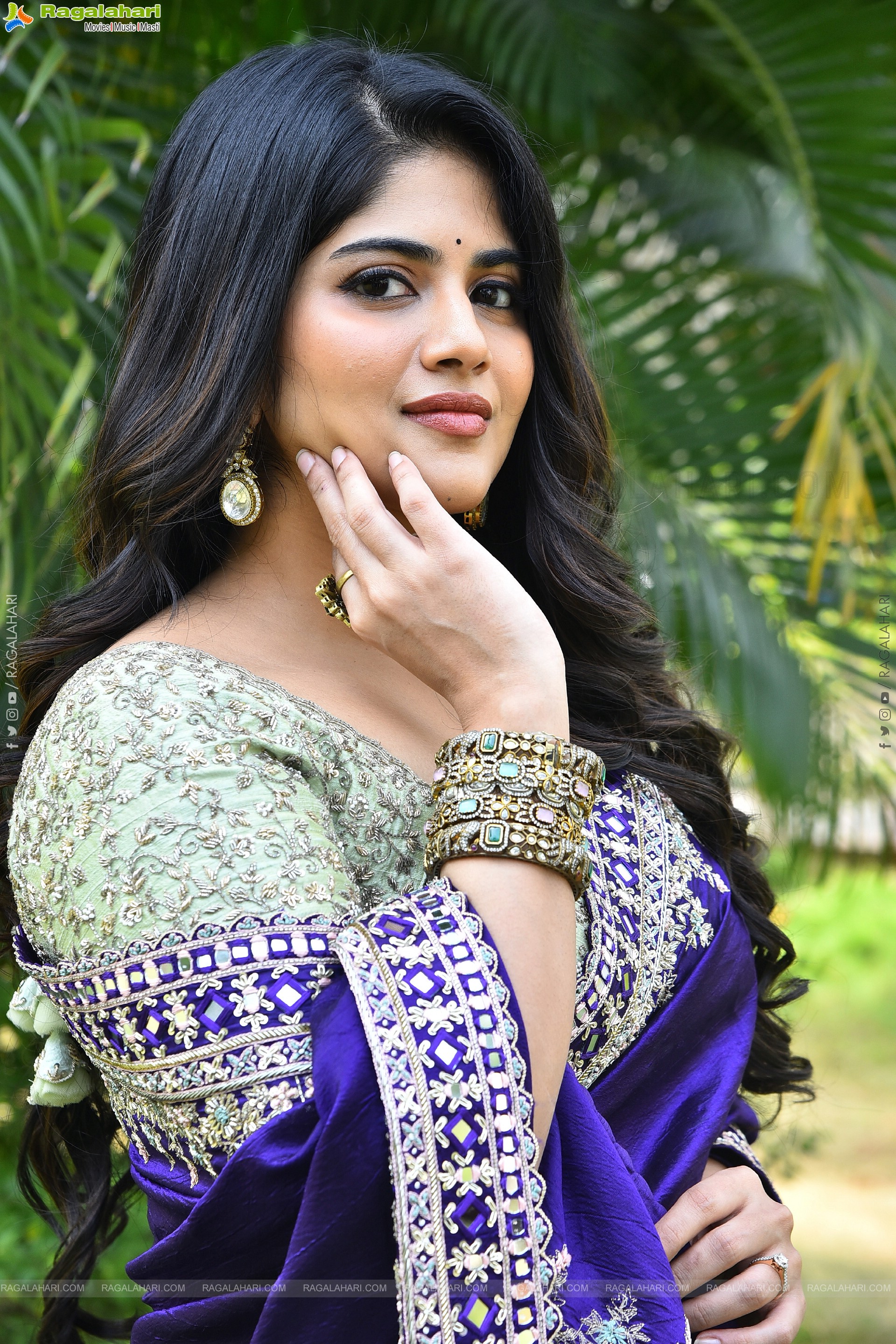 Megha Akash at Vikkatakavi Pre -Release Press Meet, HD Gallery