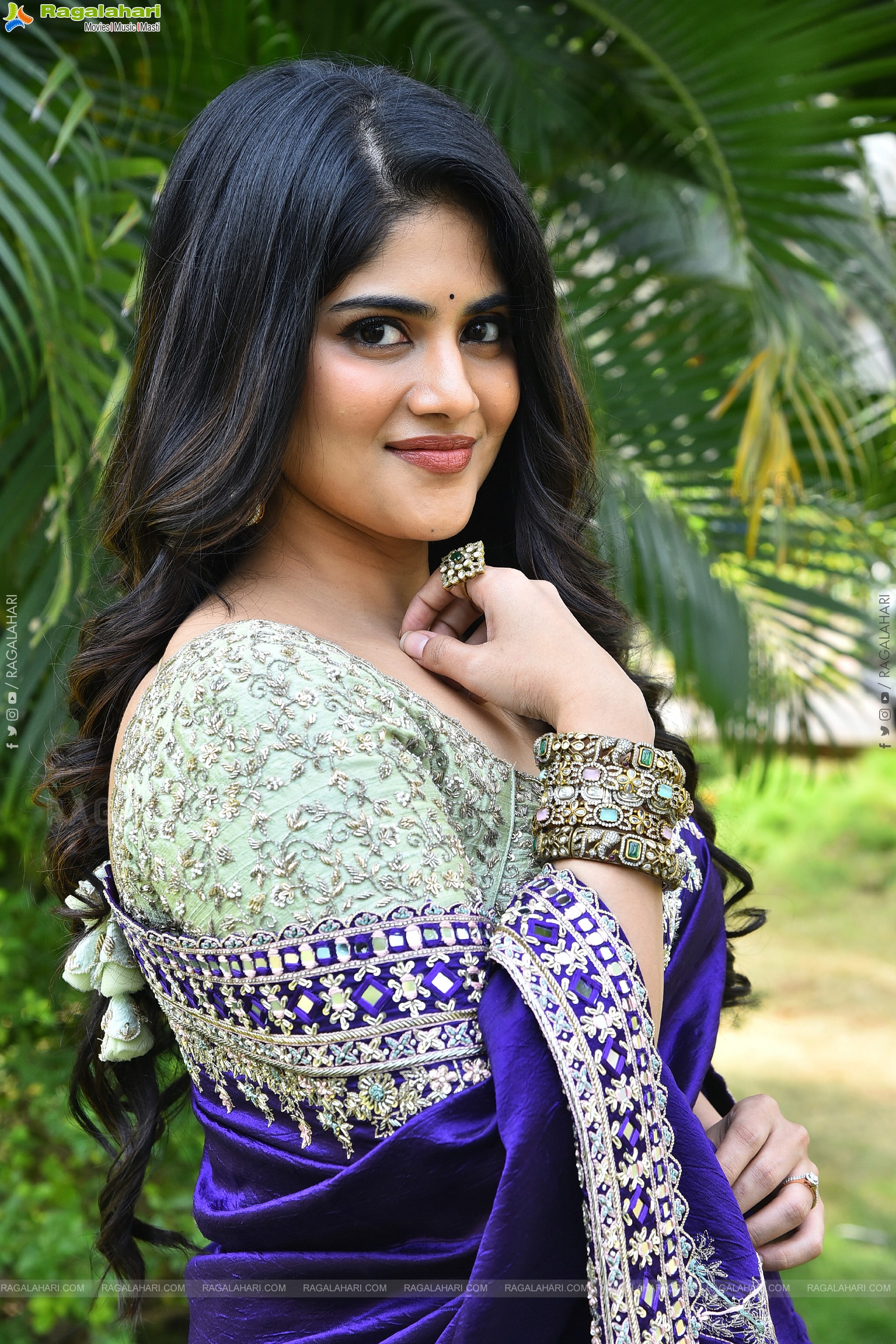 Megha Akash at Vikkatakavi Pre -Release Press Meet, HD Gallery