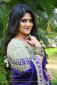 Megha Akash at Vikkatakavi Pre -Release Press Meet