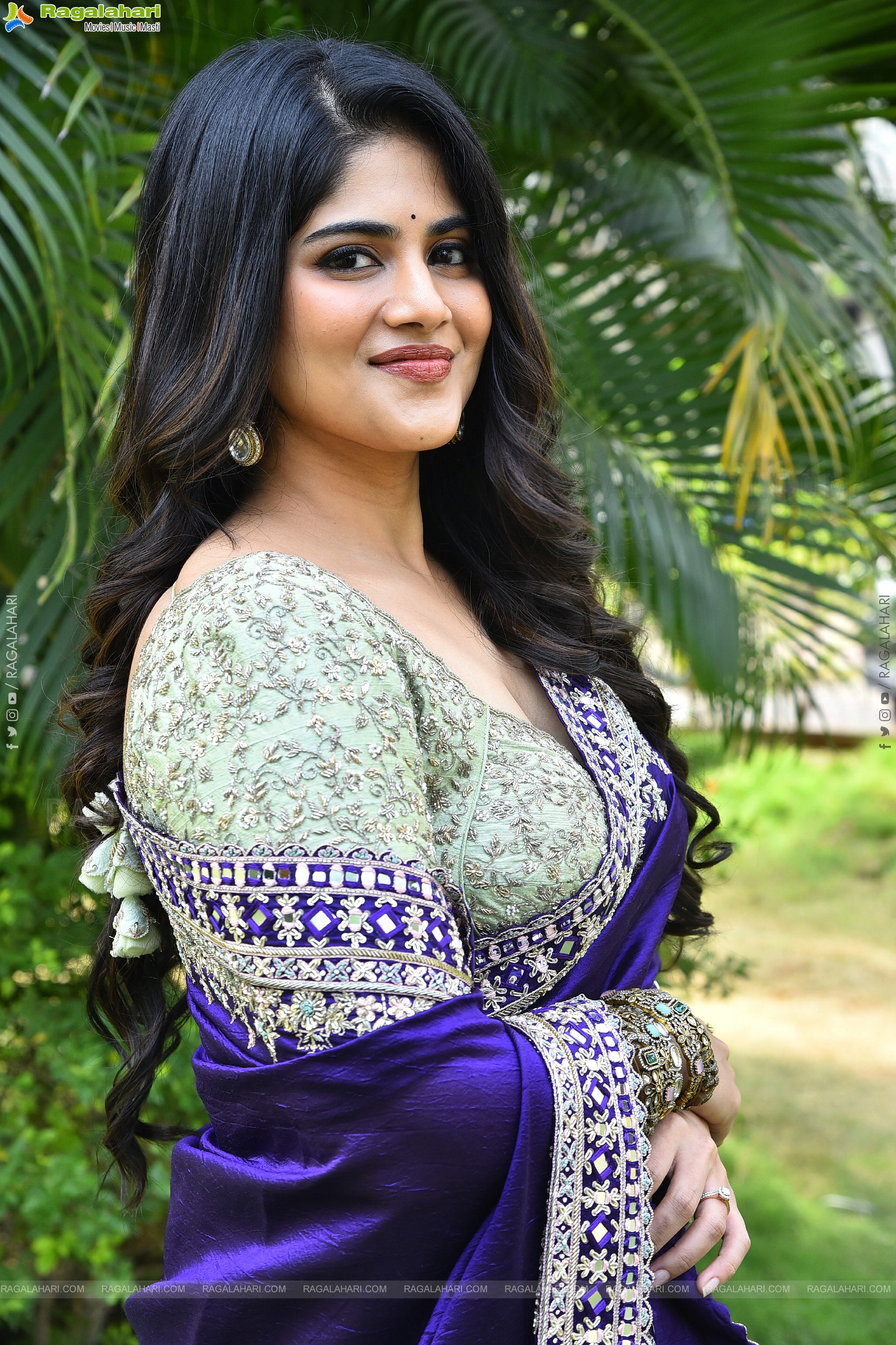 Megha Akash at Vikkatakavi Pre -Release Press Meet, HD Gallery