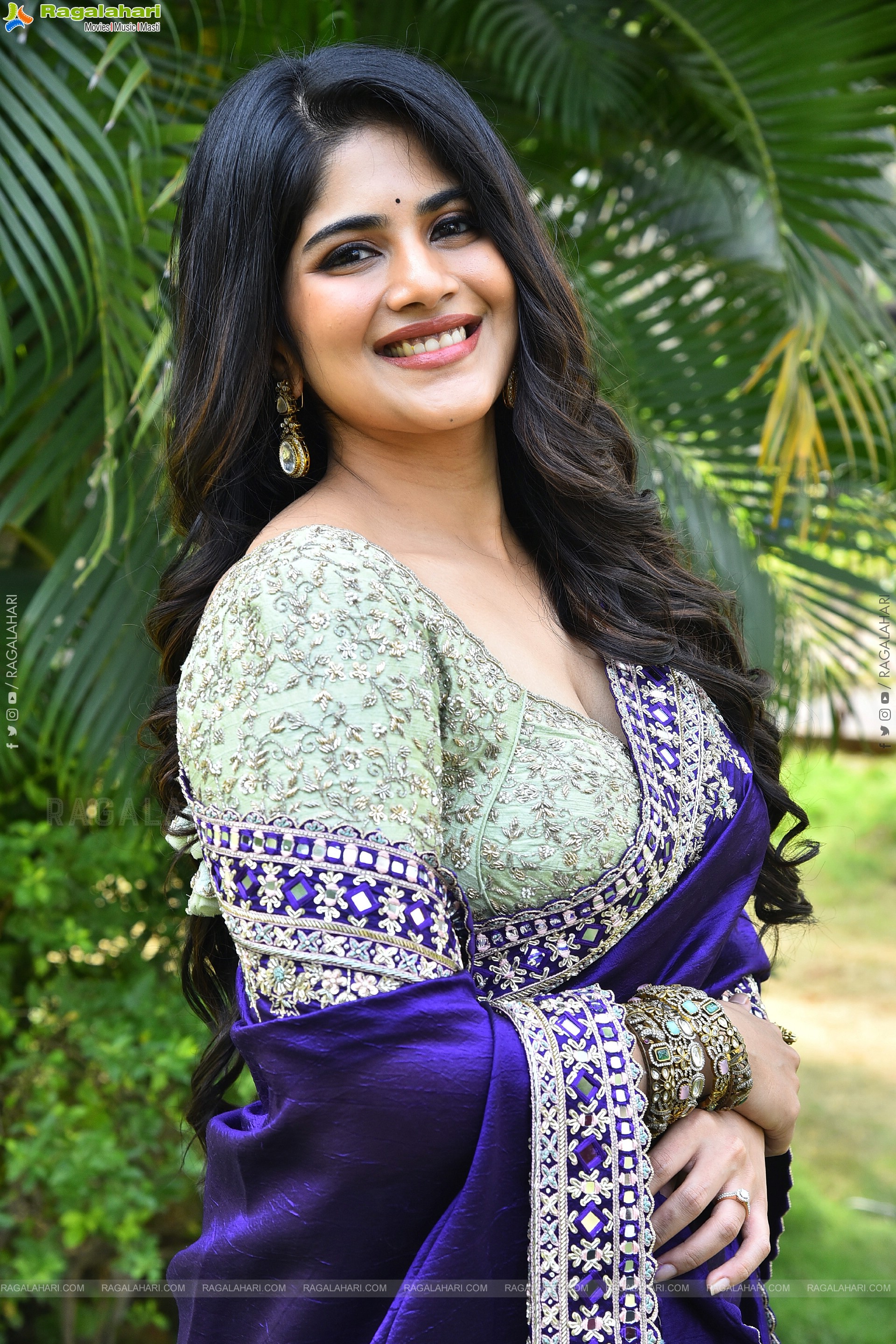 Megha Akash at Vikkatakavi Pre -Release Press Meet, HD Gallery