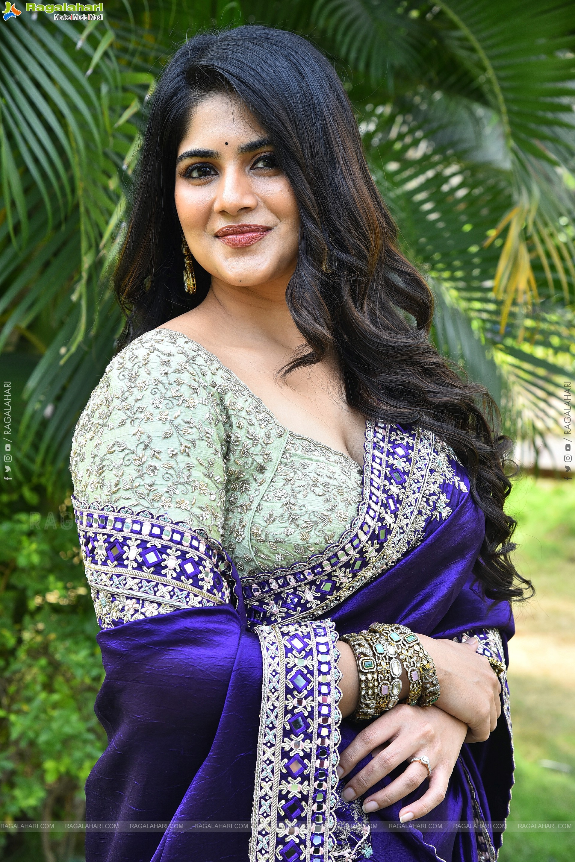 Megha Akash at Vikkatakavi Pre -Release Press Meet, HD Gallery