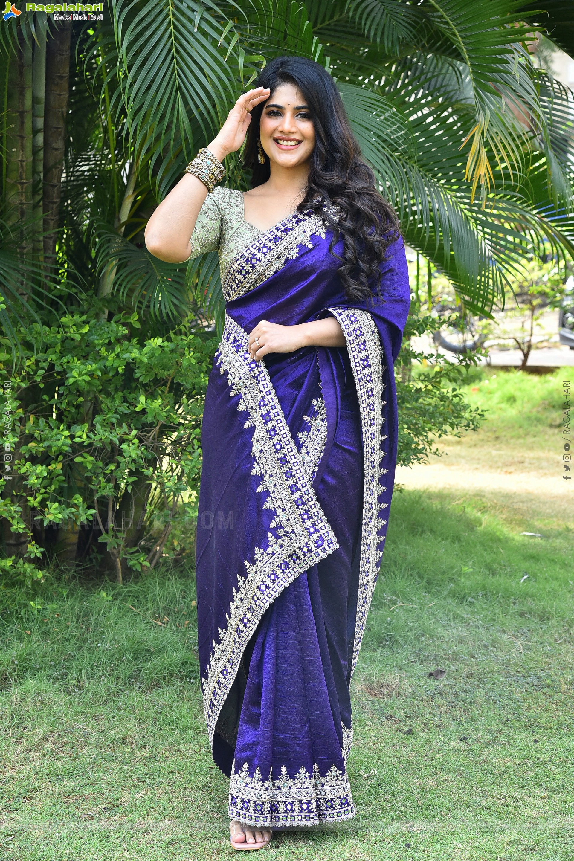 Megha Akash at Vikkatakavi Pre -Release Press Meet, HD Gallery