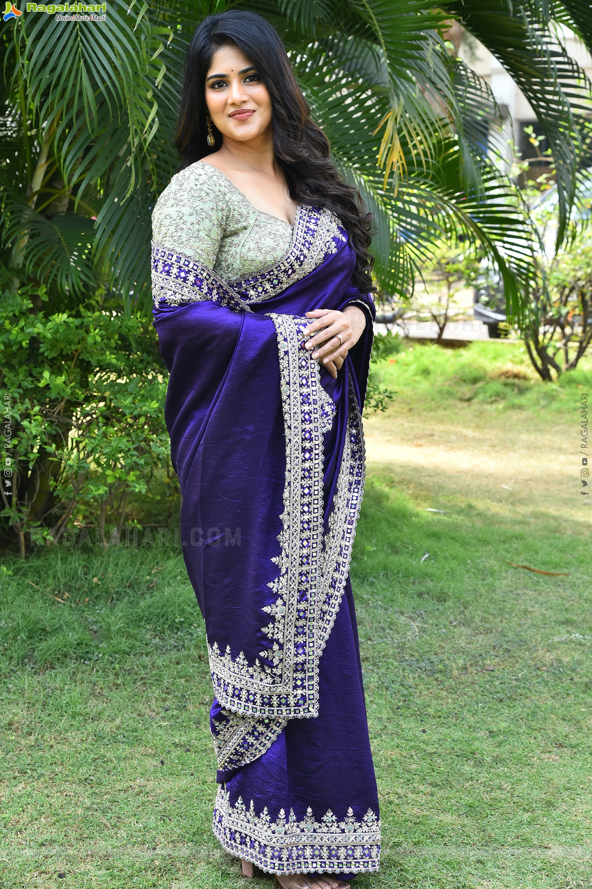 Megha Akash at Vikkatakavi Pre -Release Press Meet, HD Gallery