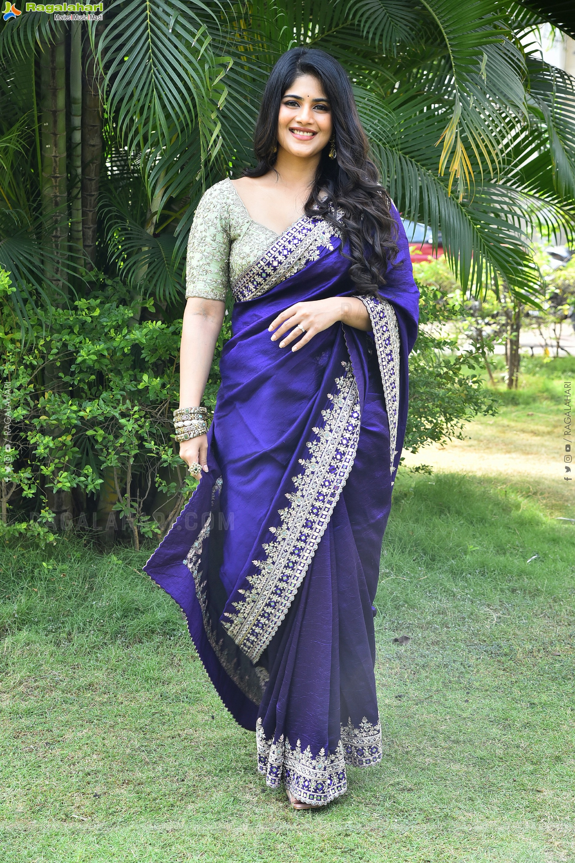 Megha Akash at Vikkatakavi Pre -Release Press Meet, HD Gallery