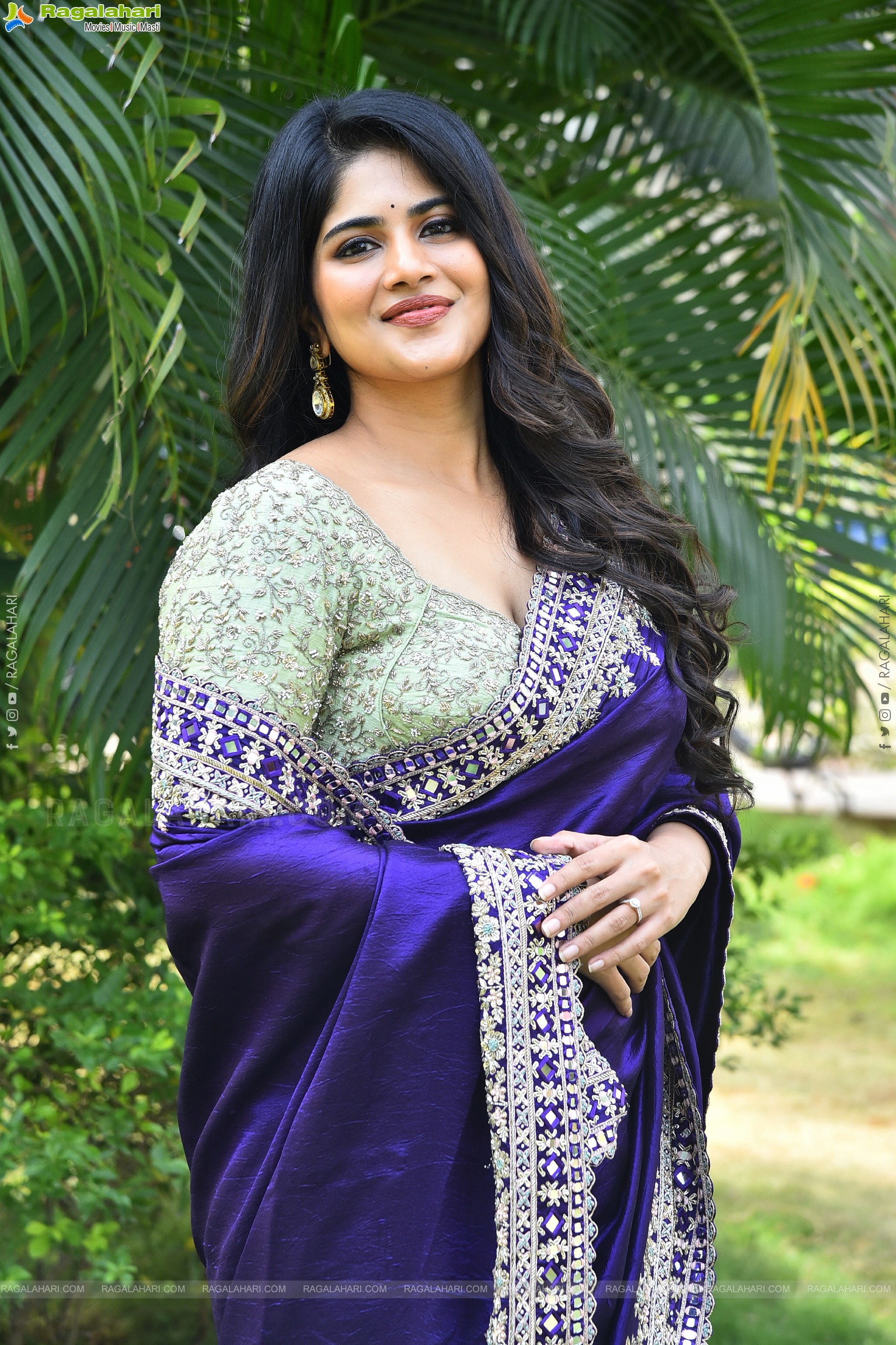 Megha Akash at Vikkatakavi Pre -Release Press Meet, HD Gallery