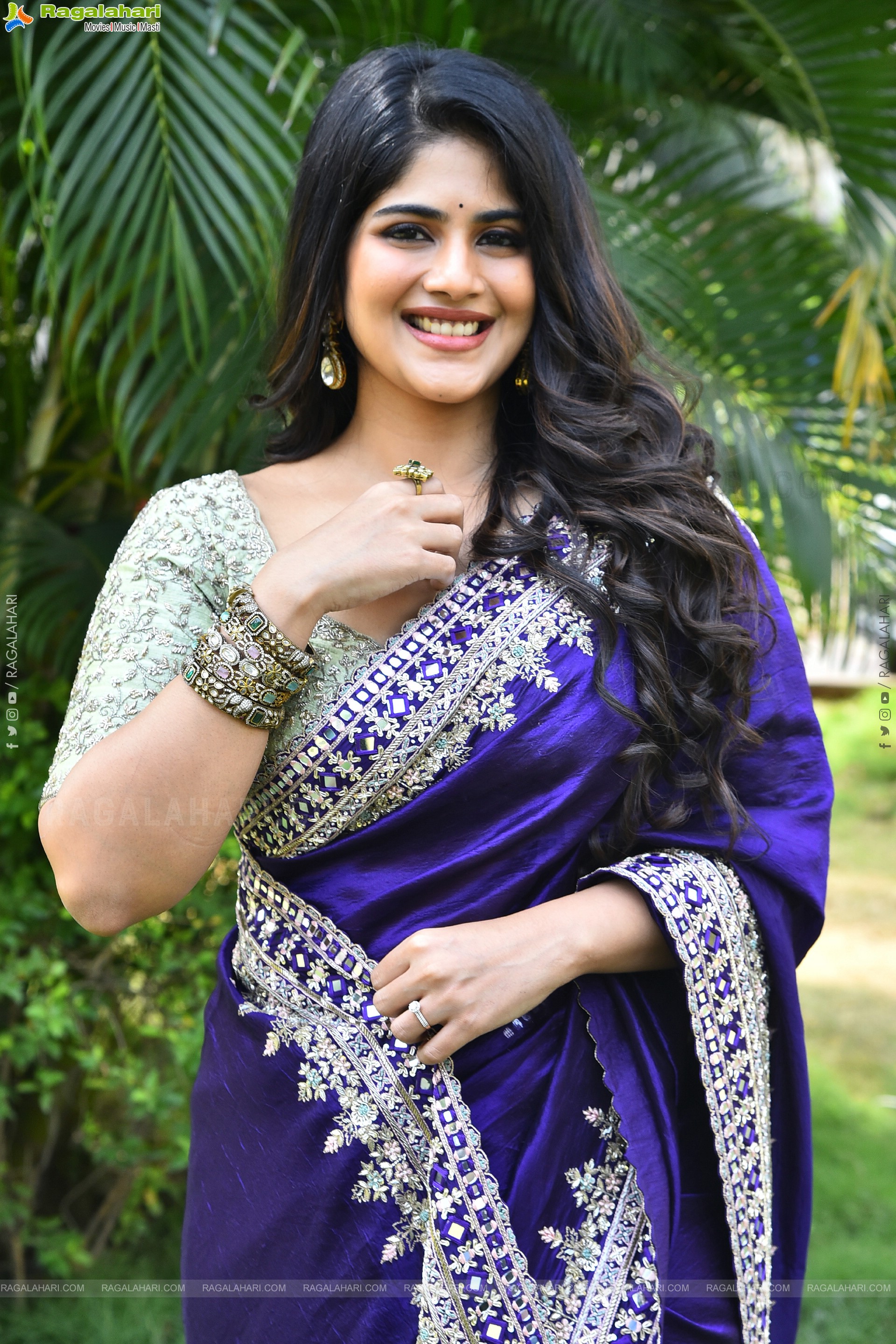 Megha Akash at Vikkatakavi Pre -Release Press Meet, HD Gallery