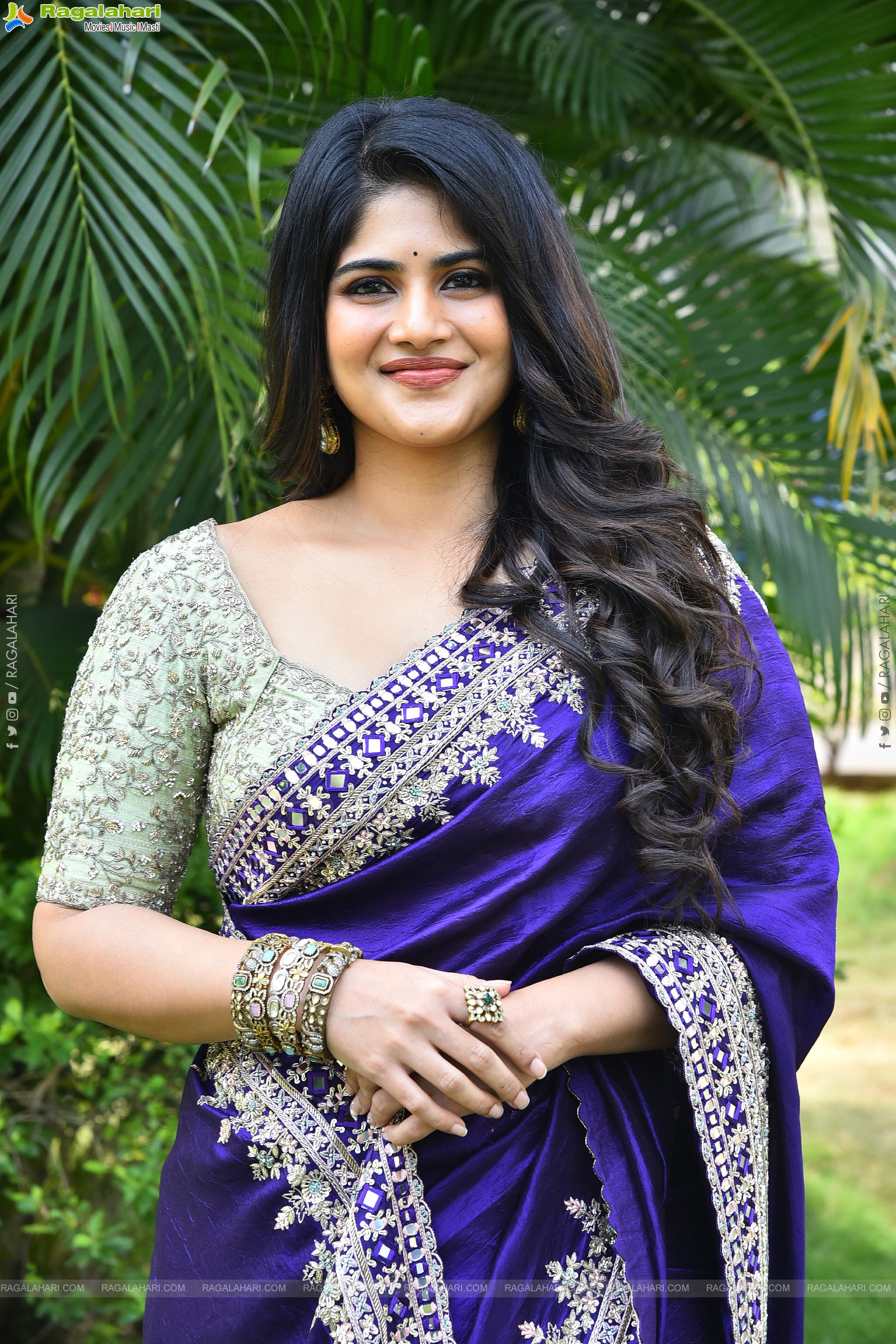 Megha Akash at Vikkatakavi Pre -Release Press Meet, HD Gallery