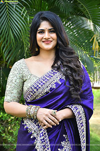 Megha Akash at Vikkatakavi Pre -Release Press Meet