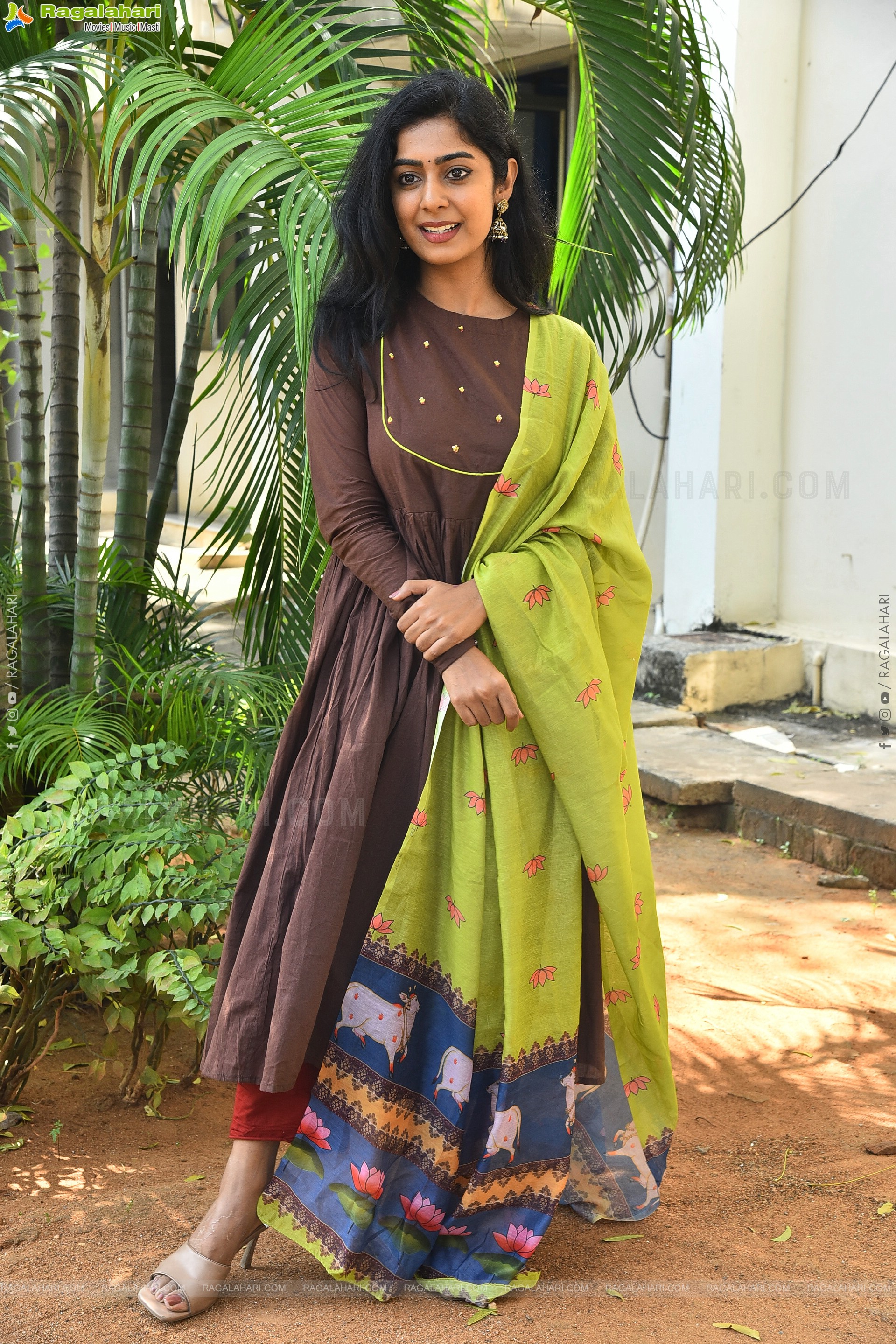 Meghalekha at Roti Kapada Romance Movie Press Meet, HD Gallery