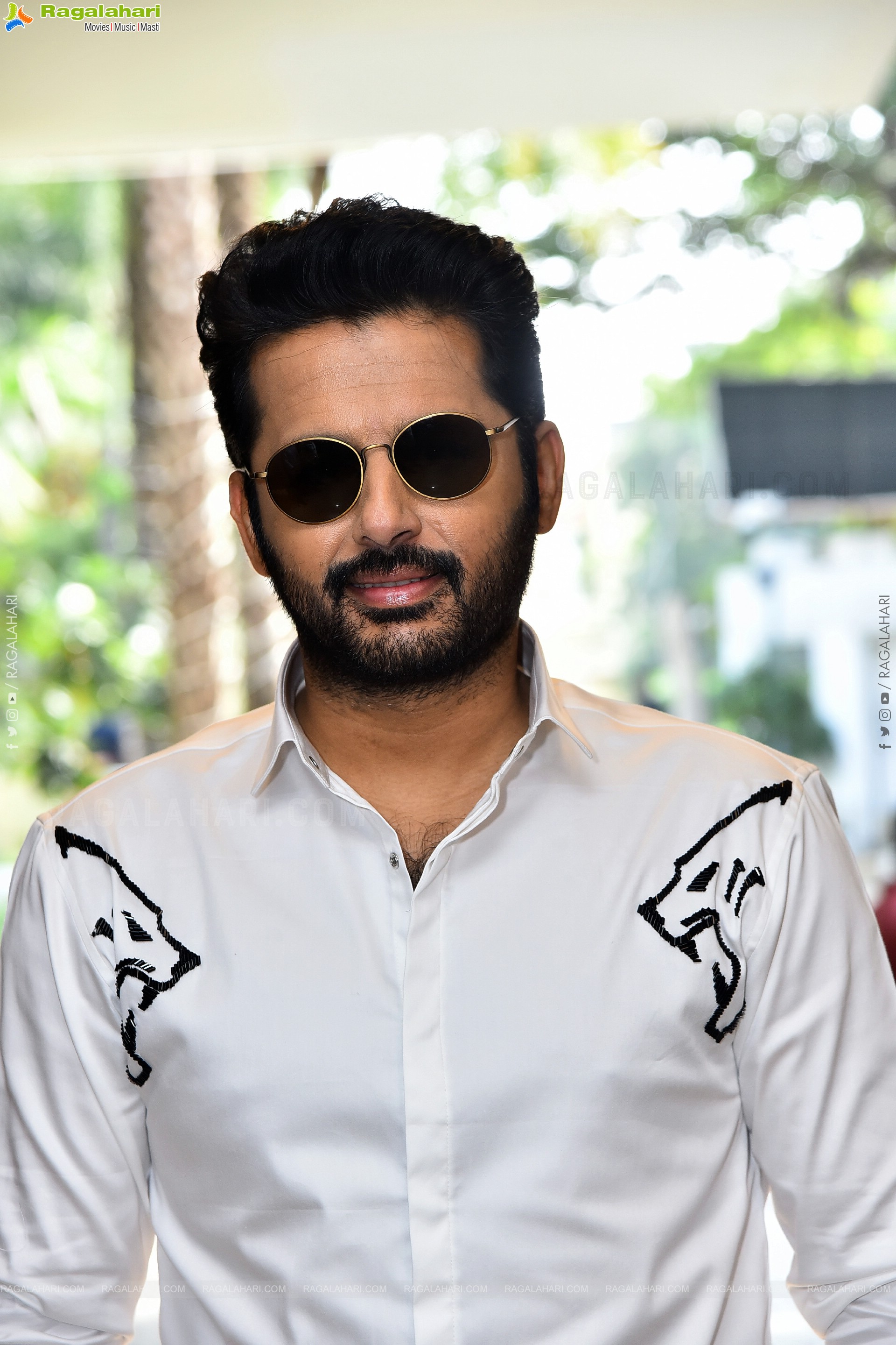 Nithiin at Robinhood Movie Press Meet, HD Gallery