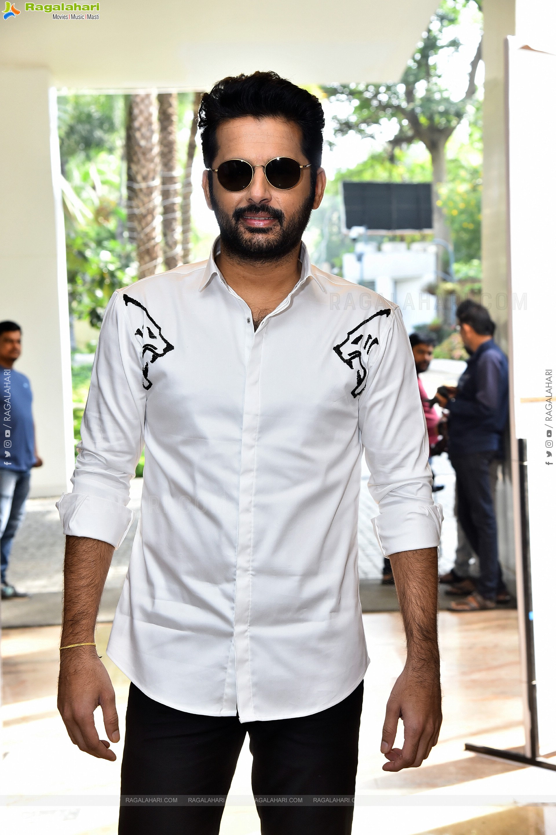 Nithiin at Robinhood Movie Press Meet, HD Gallery