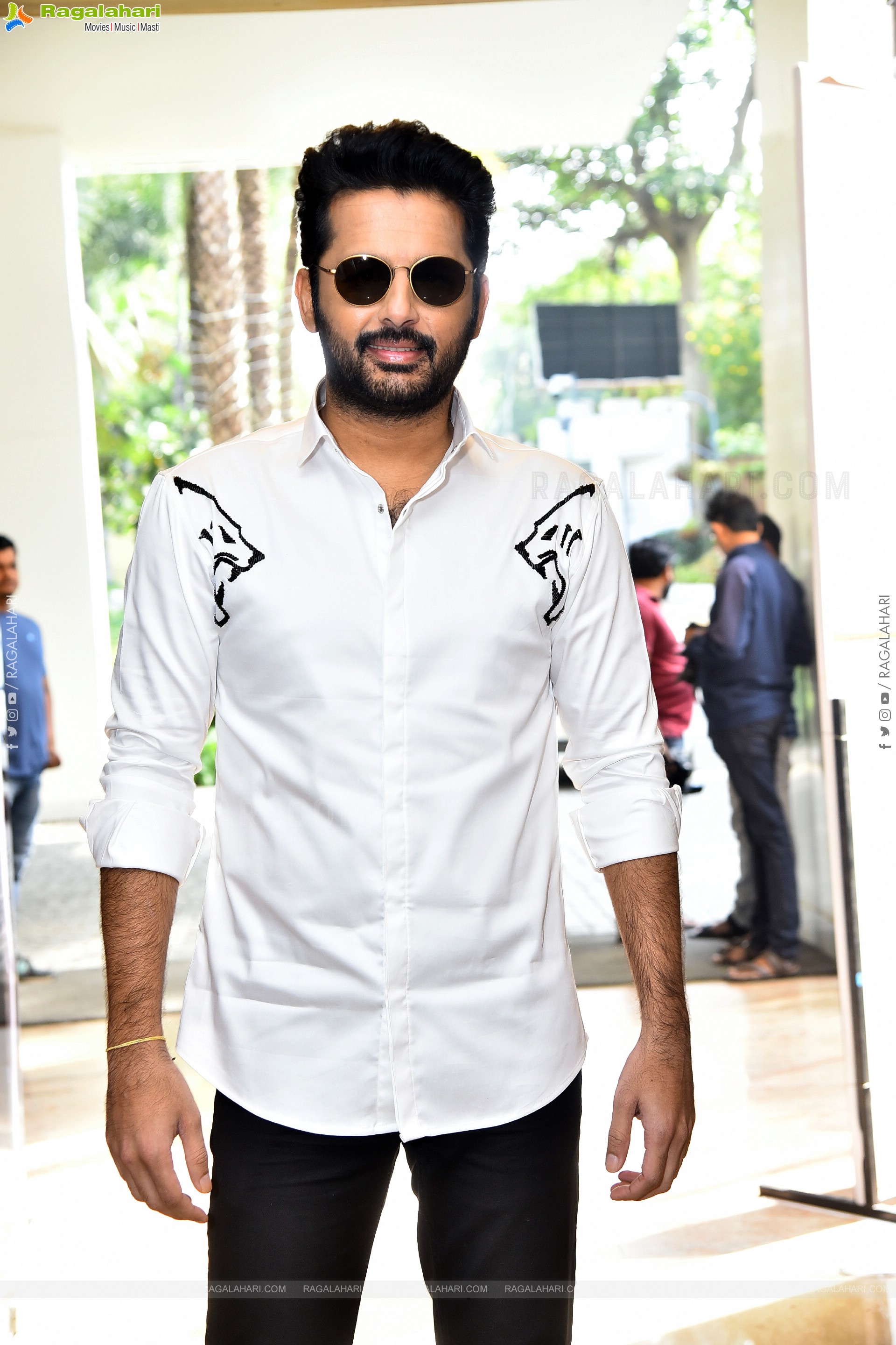 Nithiin at Robinhood Movie Press Meet, HD Gallery