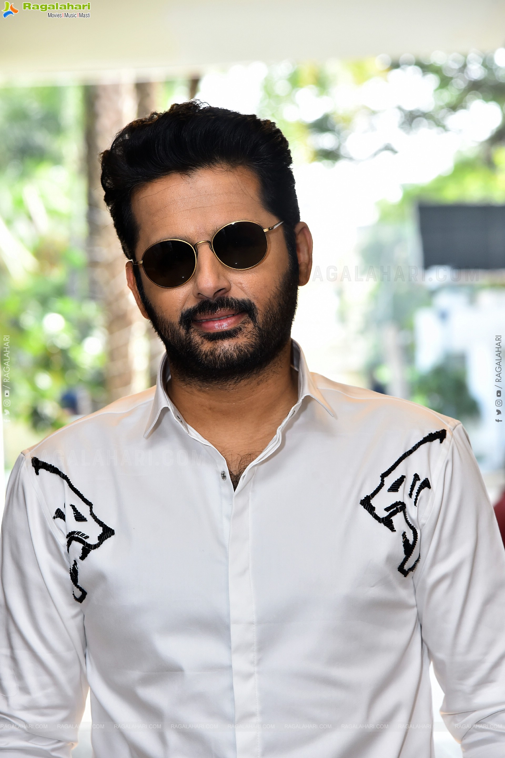 Nithiin at Robinhood Movie Press Meet, HD Gallery