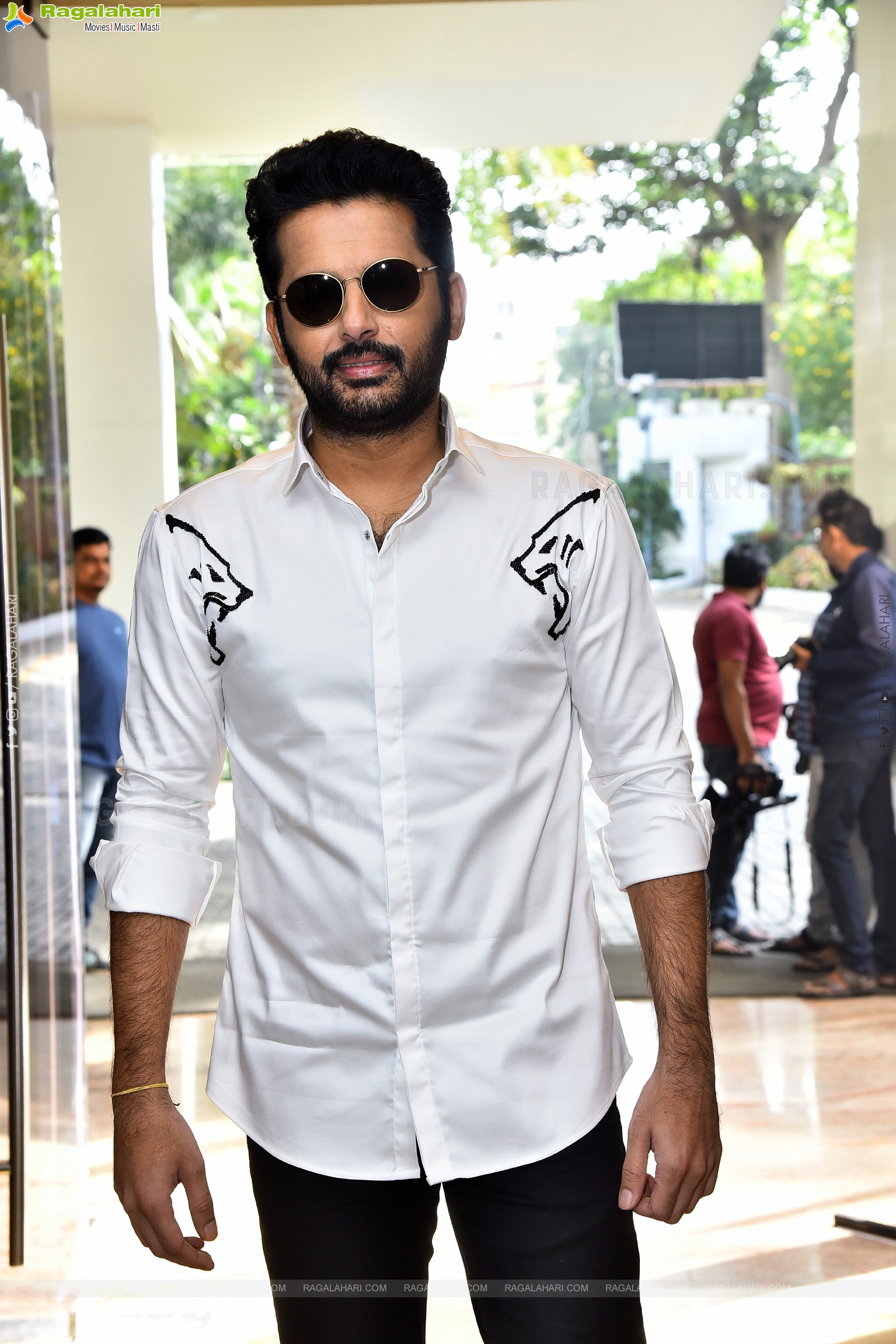 Nithiin at Robinhood Movie Press Meet, HD Gallery