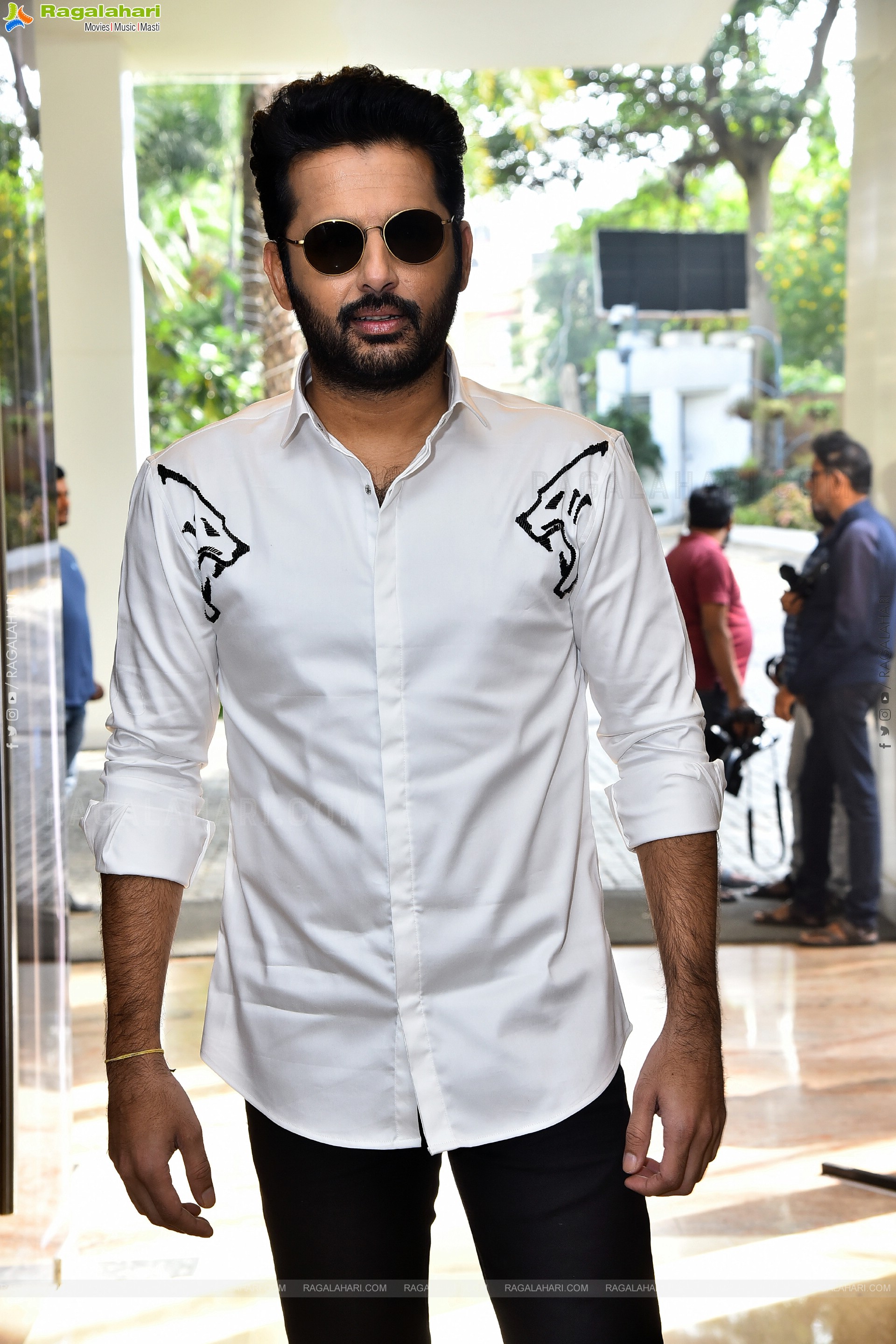 Nithiin at Robinhood Movie Press Meet, HD Gallery