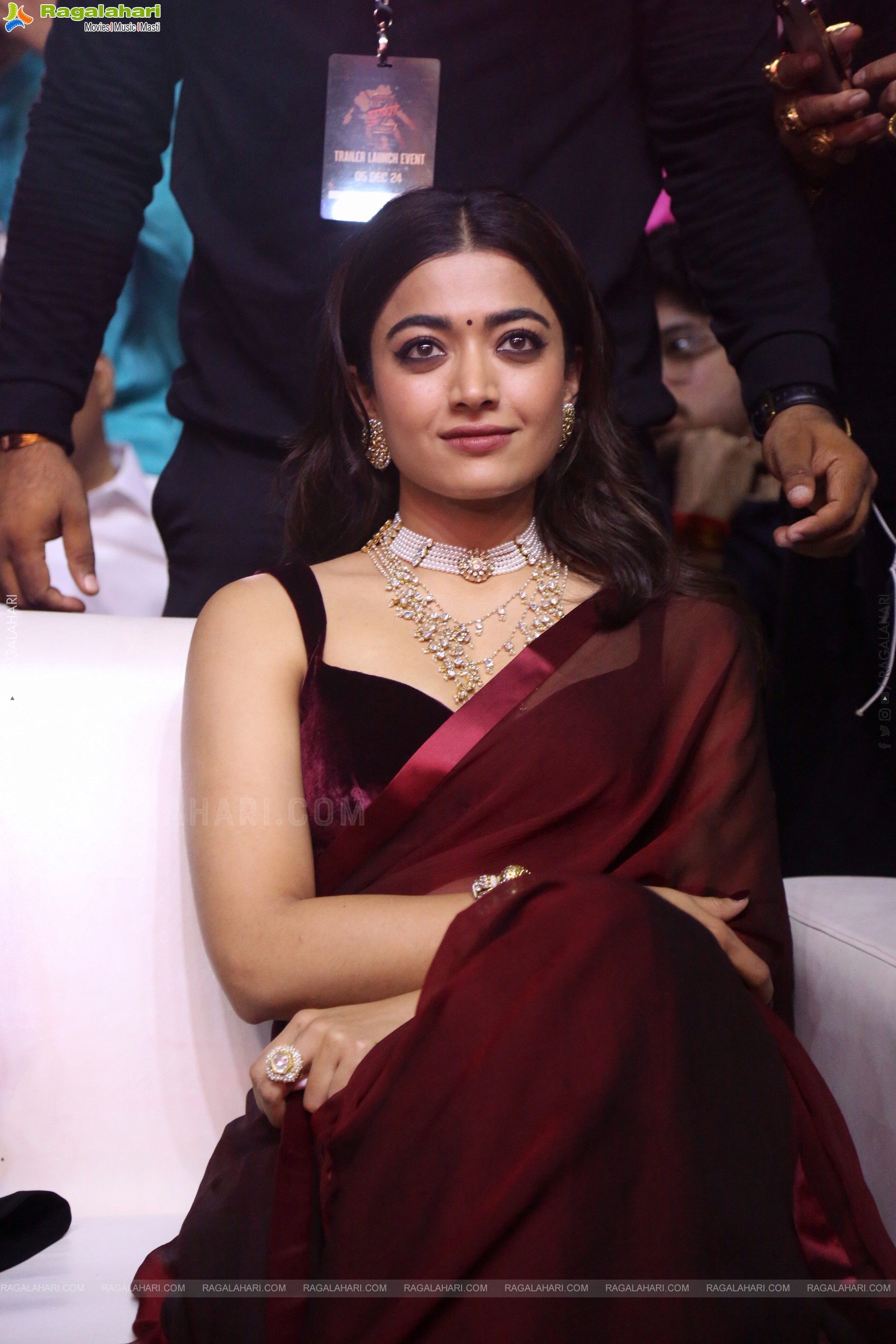 Rashmika Mandanna at Pushpa 2 Trailer Launch Event, HD Gallery