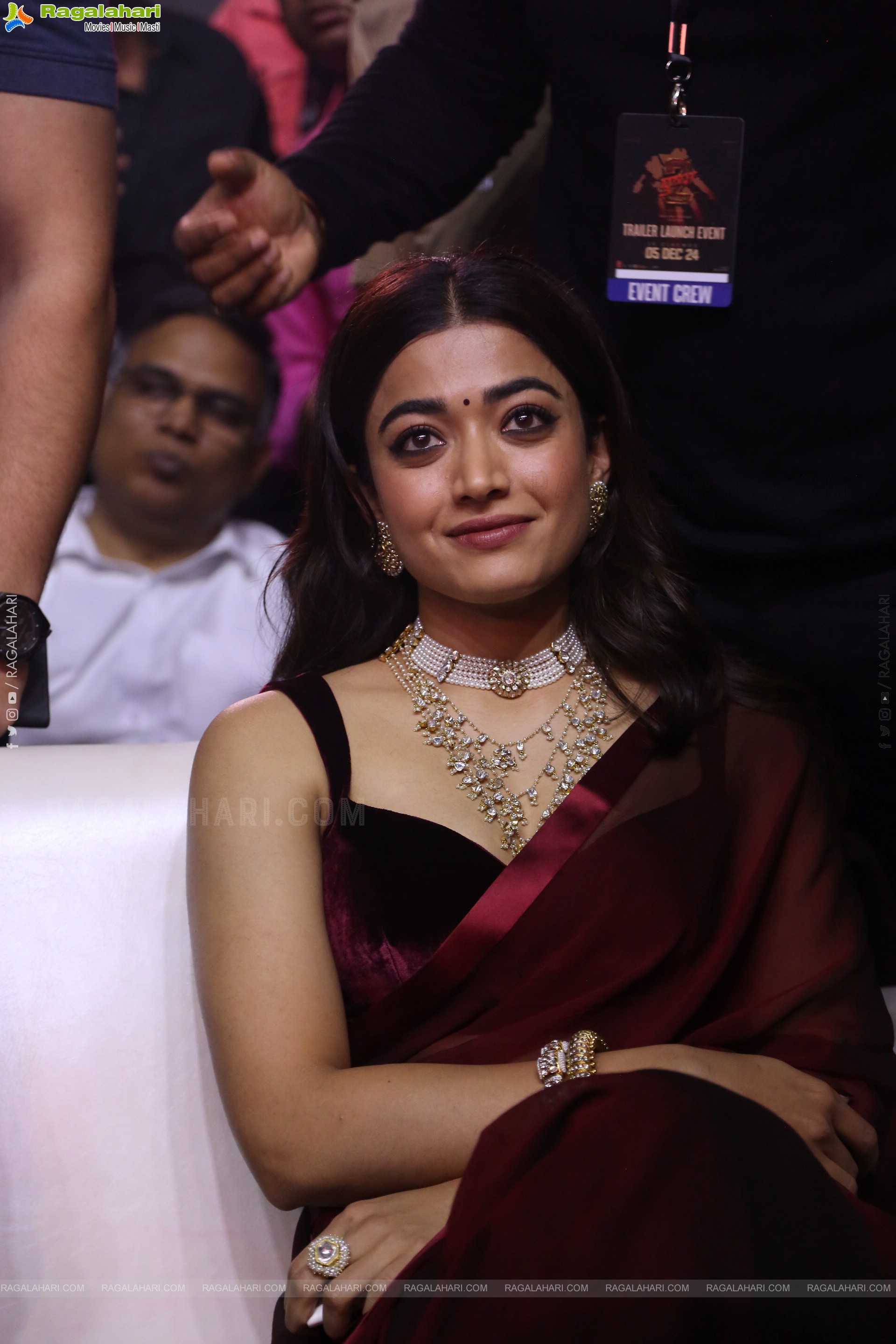 Rashmika Mandanna at Pushpa 2 Trailer Launch Event, HD Gallery