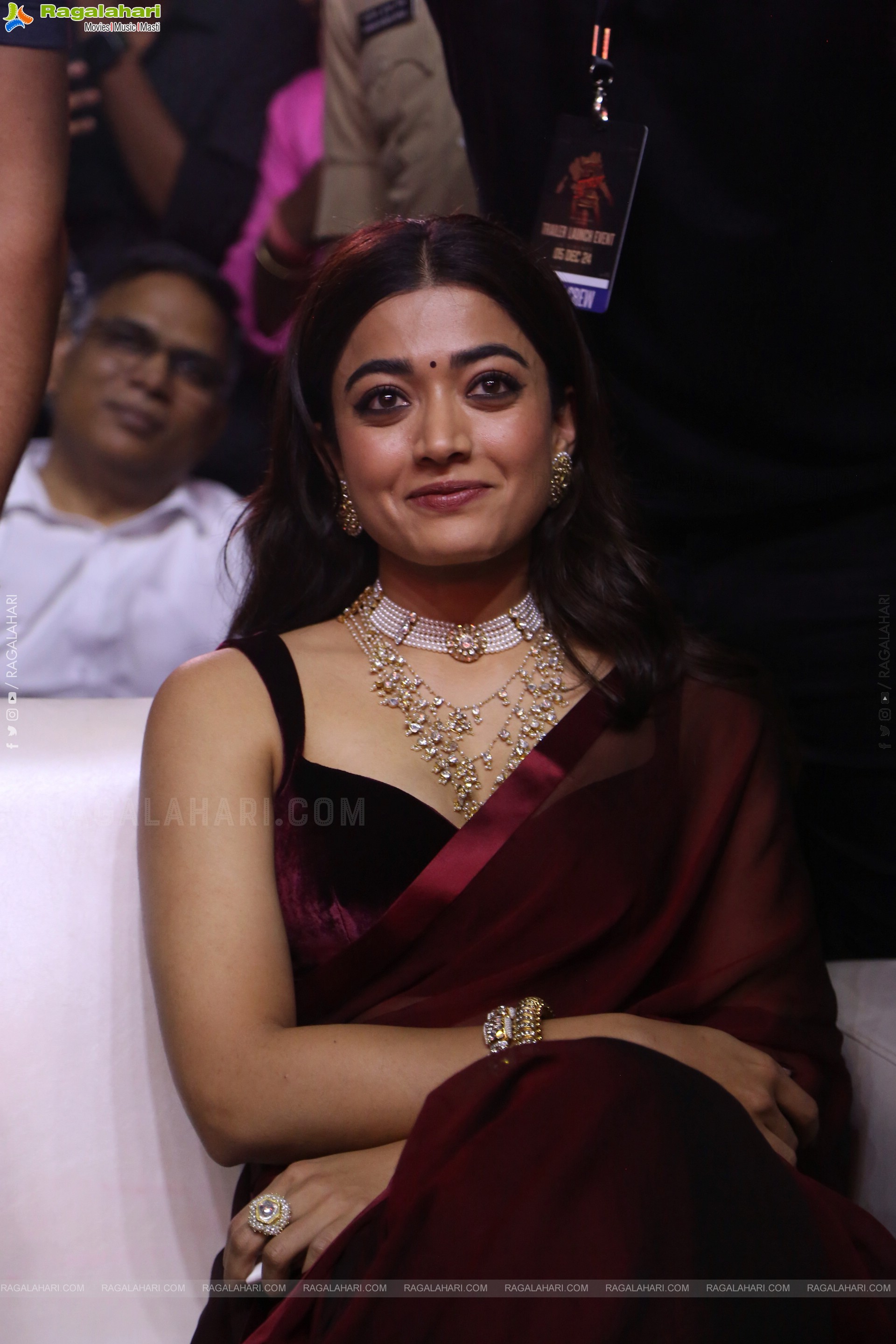 Rashmika Mandanna at Pushpa 2 Trailer Launch Event, HD Gallery